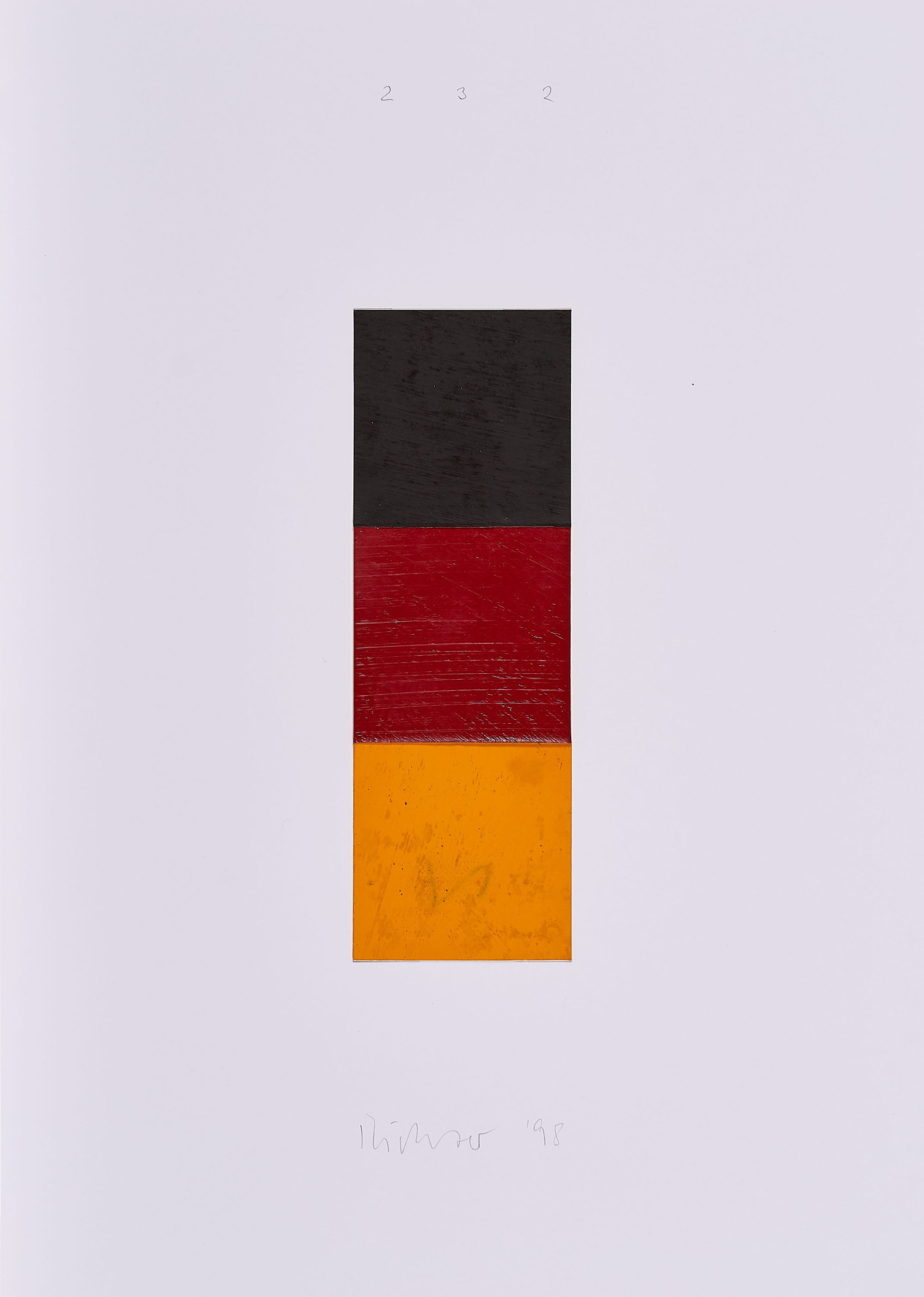 Gerhard Richter - Schwarz Rot Gold I, 75280-141, Van Ham Kunstauktionen