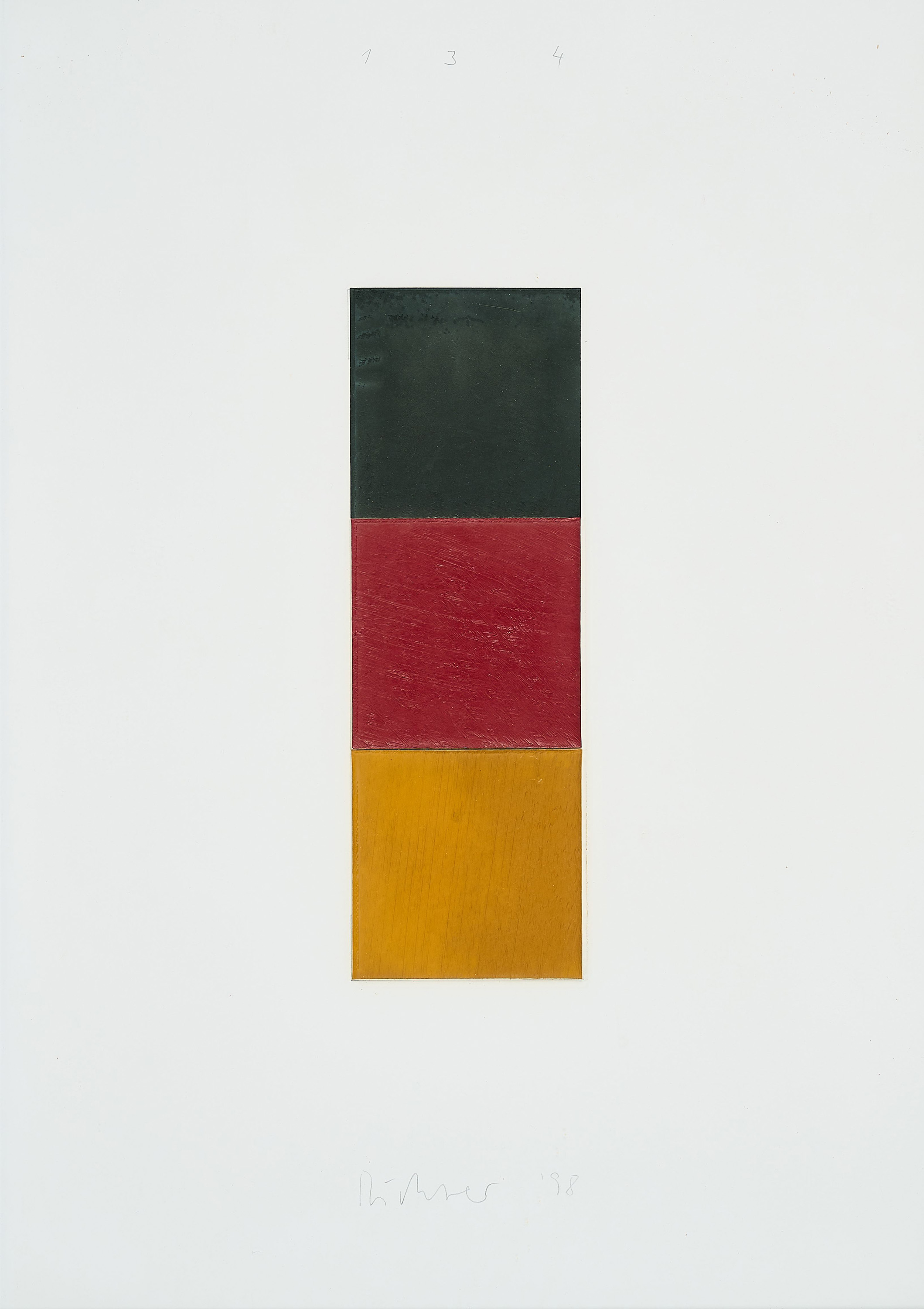 Gerhard Richter - Schwarz Rot Gold I, 76995-2, Van Ham Kunstauktionen