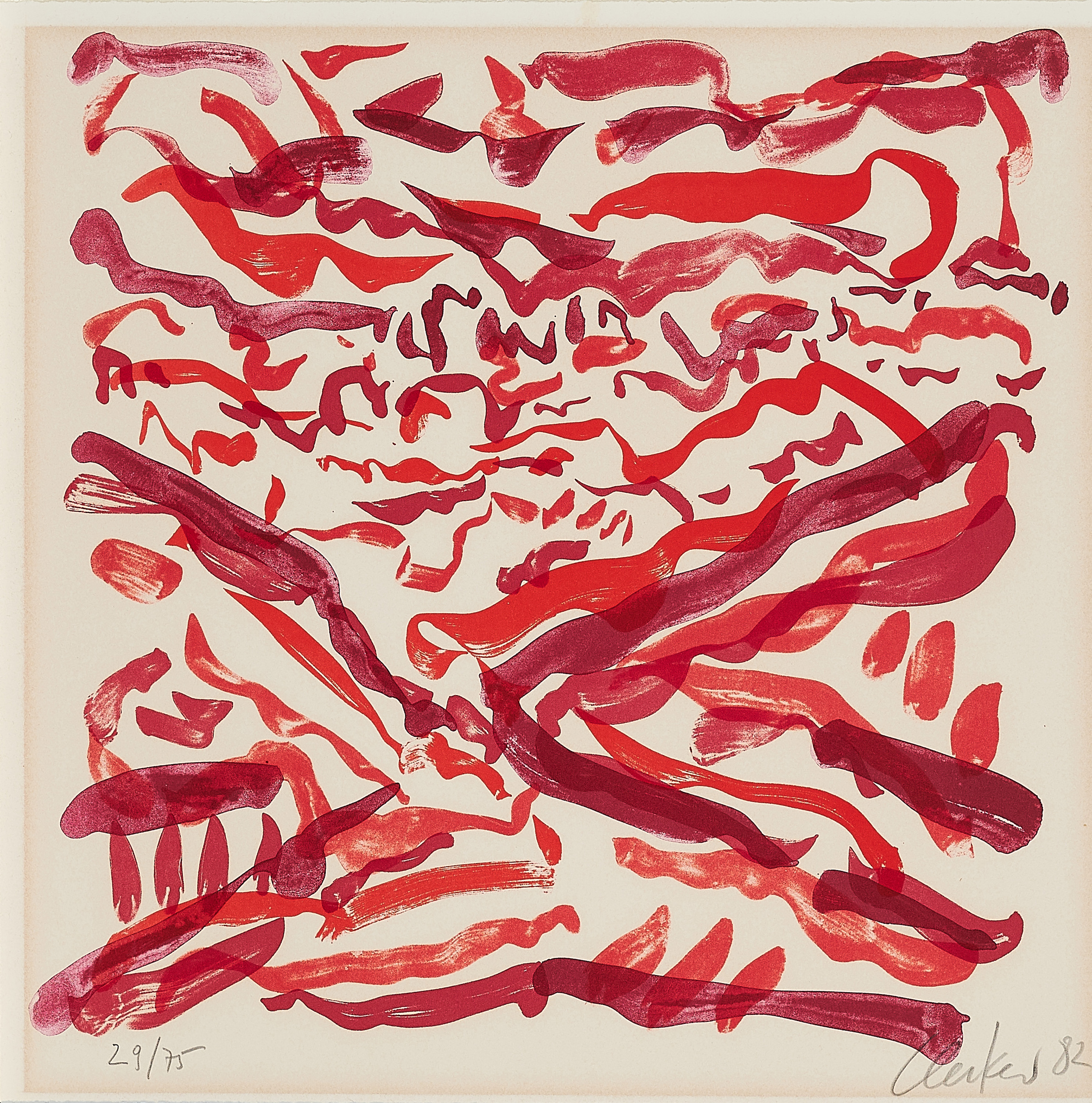 Guenther Uecker - Wintersonne im Engadin, 69778-5, Van Ham Kunstauktionen