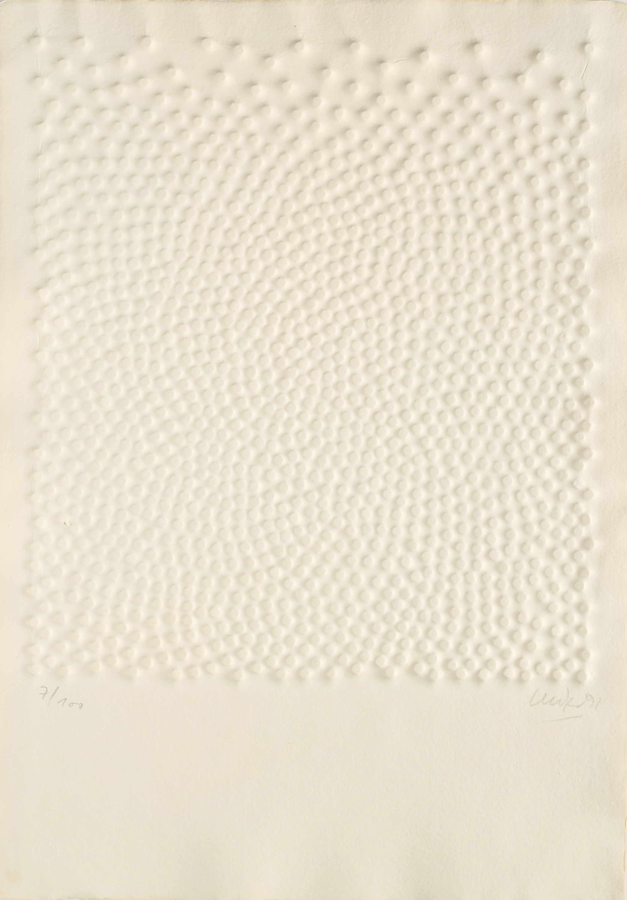 Guenther Uecker - Ohne Titel, 81548-1, Van Ham Kunstauktionen