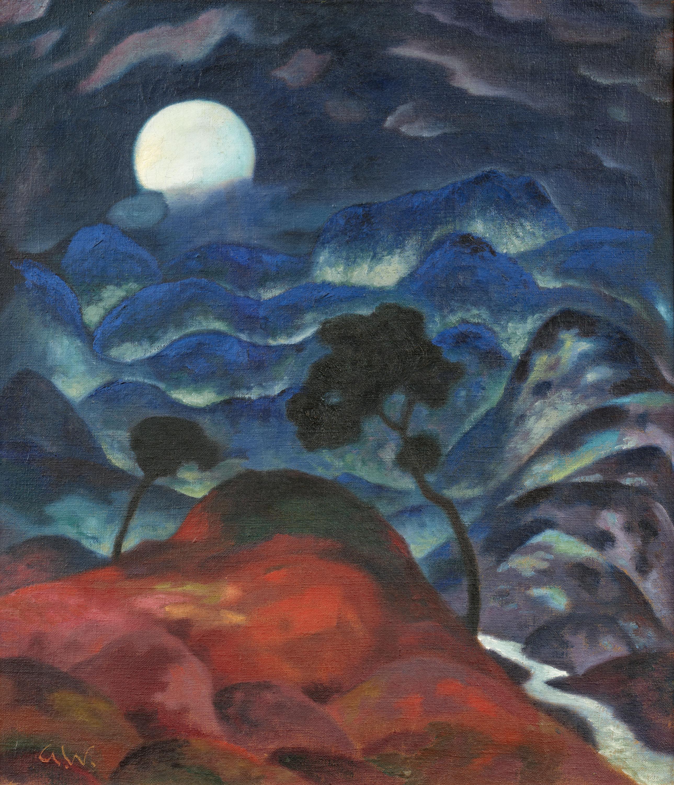 Gustav Wunderwald - Der Mond, 81232-1, Van Ham Kunstauktionen