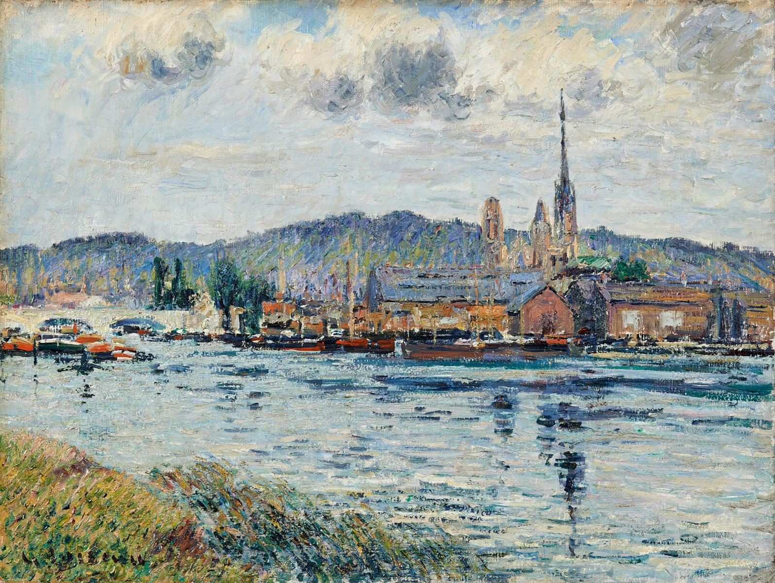Gustave Loiseau - La Seine a Rouen, 55690-2, Van Ham Kunstauktionen