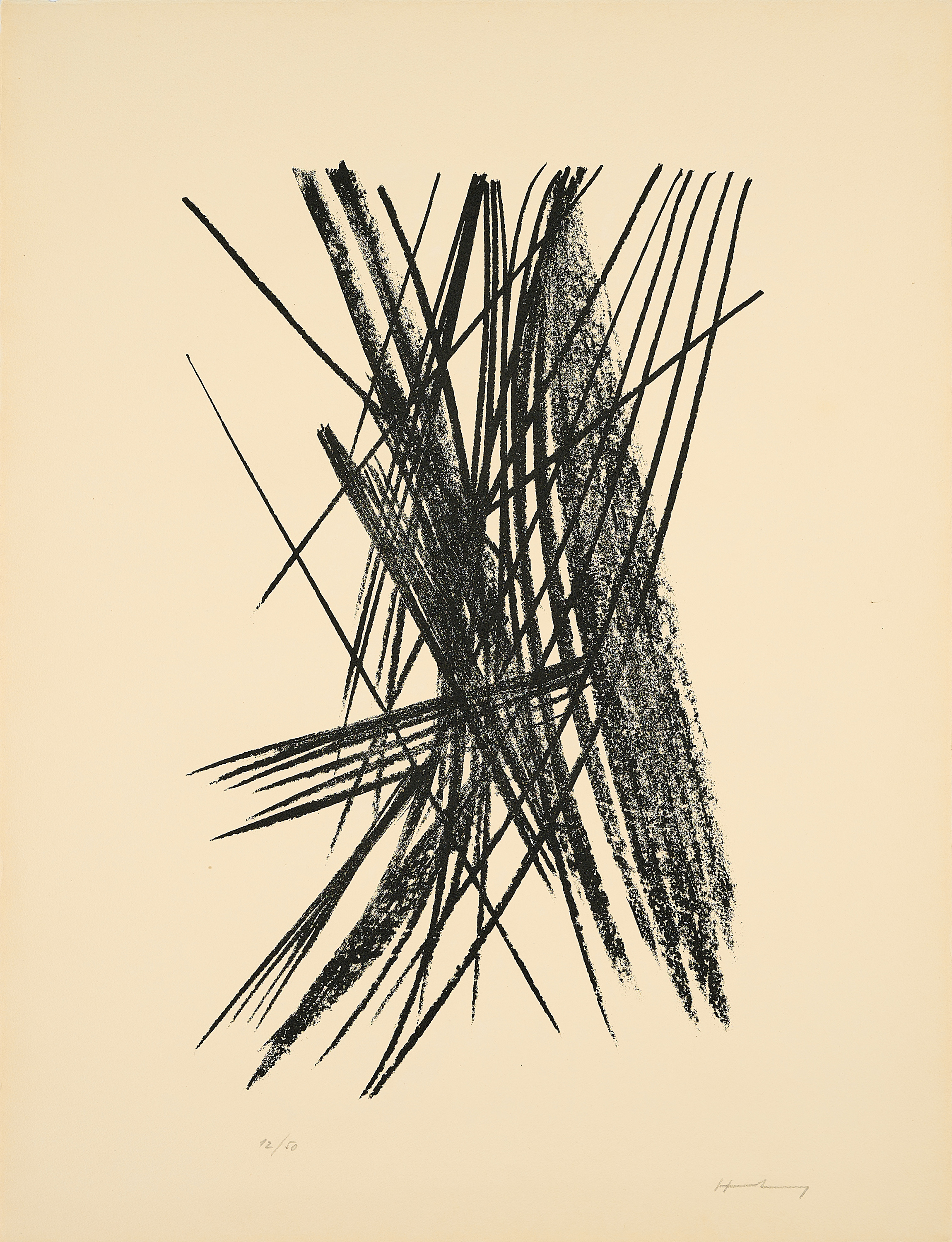 Hans Hartung - L 16, 77984-13, Van Ham Kunstauktionen