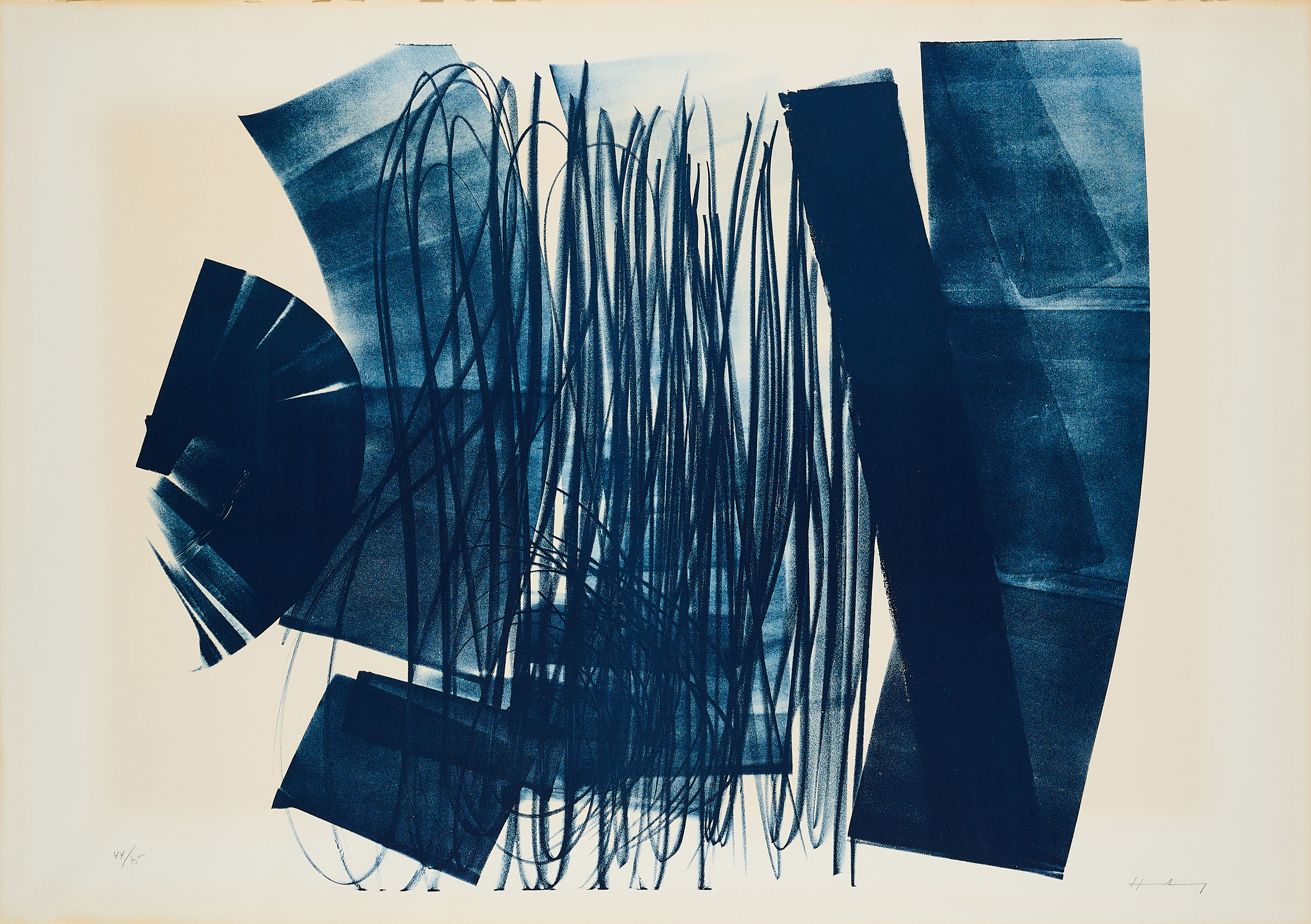 Hans Hartung - L 1973-19, 79098-4, Van Ham Kunstauktionen