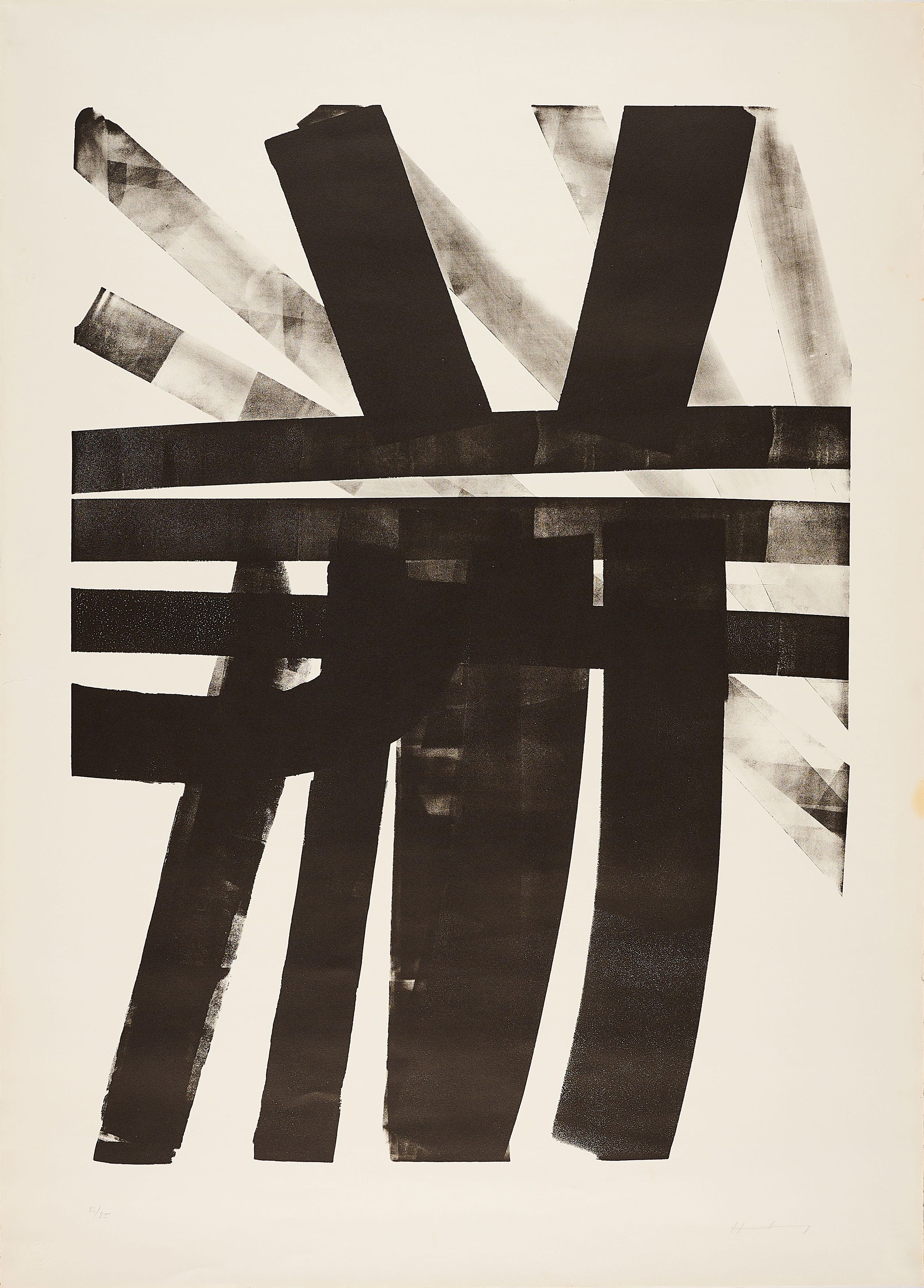 Hans Hartung - L 1974-19, 76685-22, Van Ham Kunstauktionen