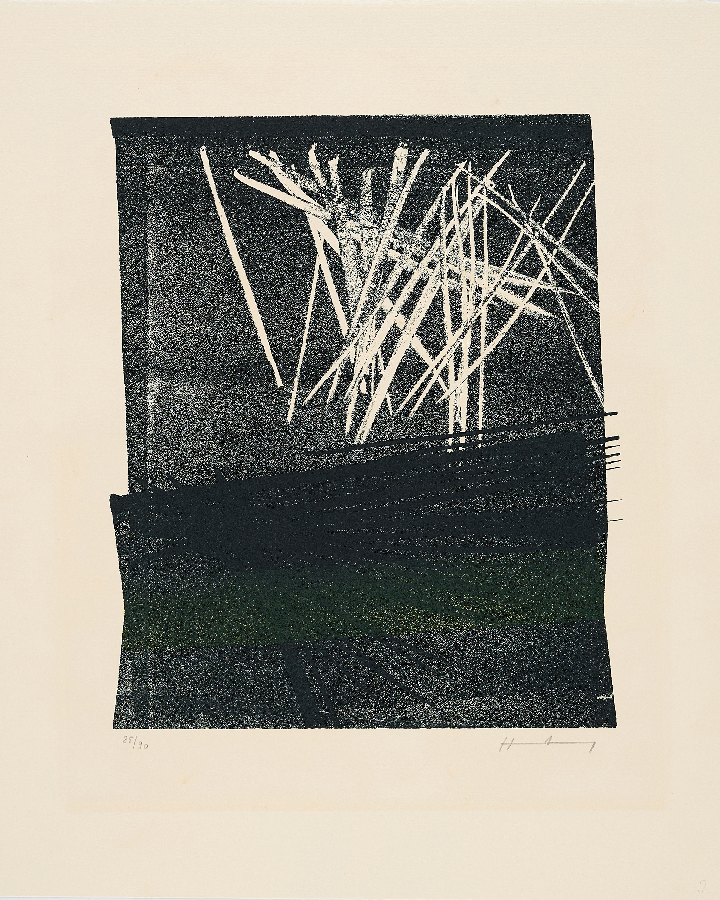 Hans Hartung - L 1977-13, 80374-183, Van Ham Kunstauktionen