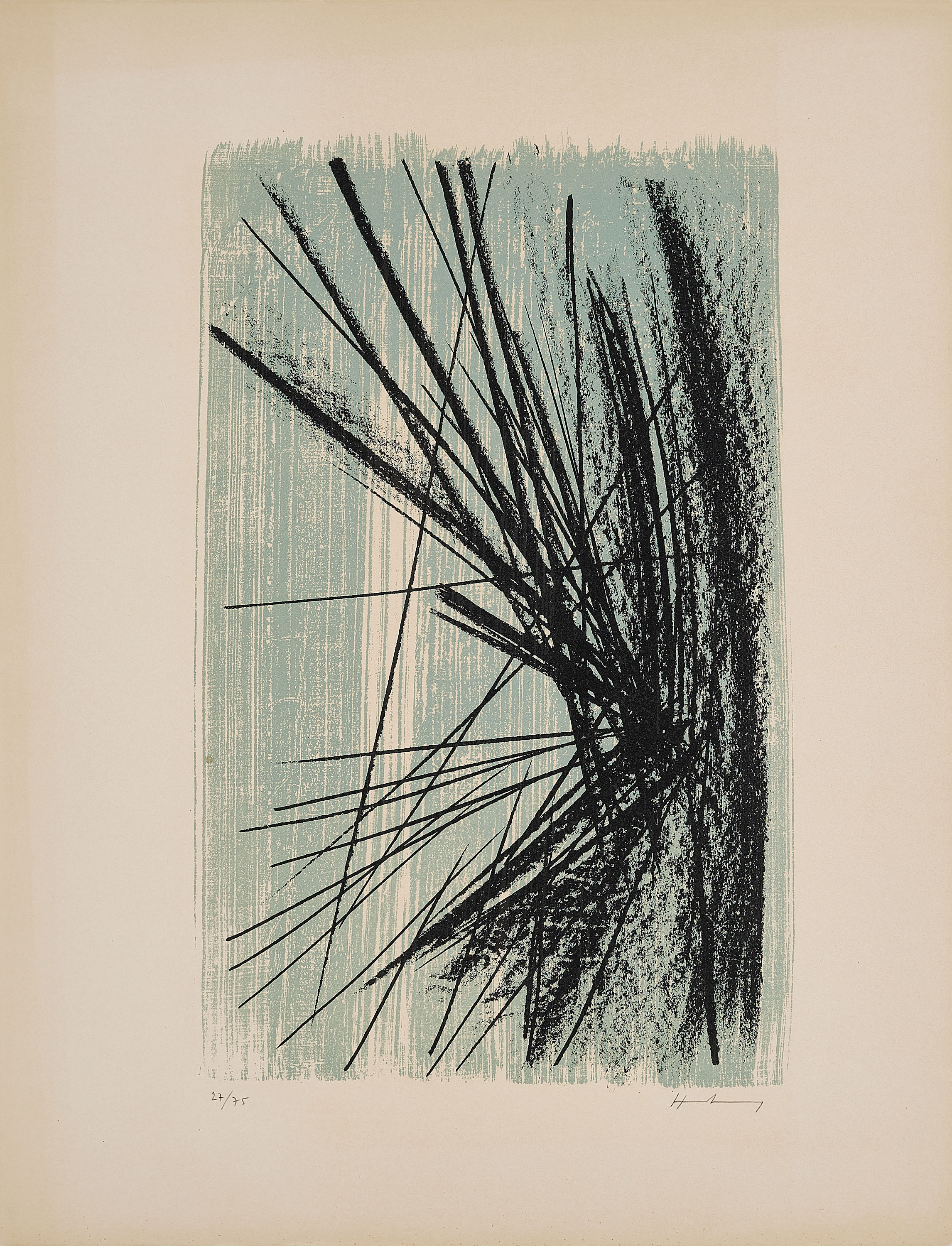 Hans Hartung - L 35, 70450-20, Van Ham Kunstauktionen