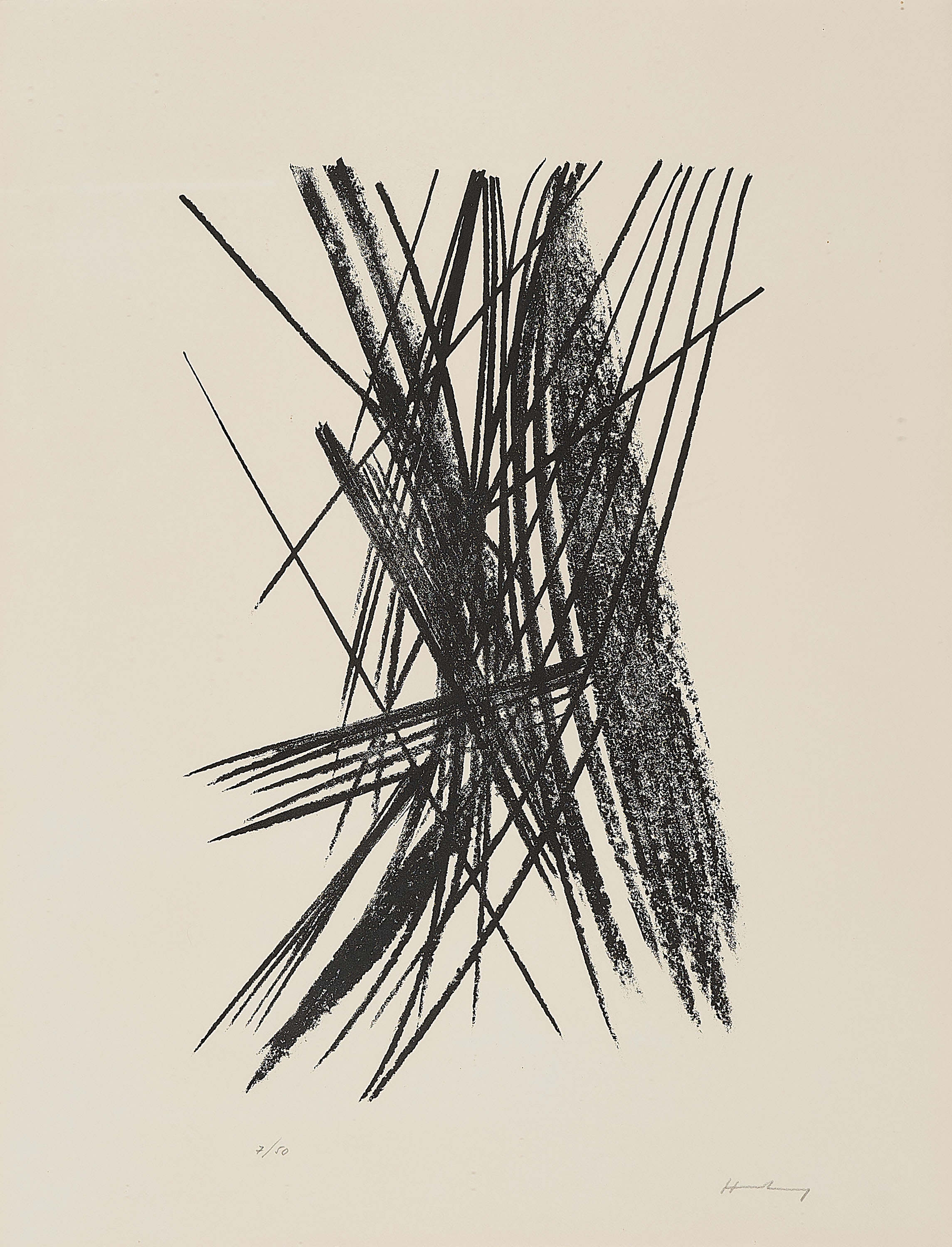 Hans Hartung - L16, 73062-9, Van Ham Kunstauktionen