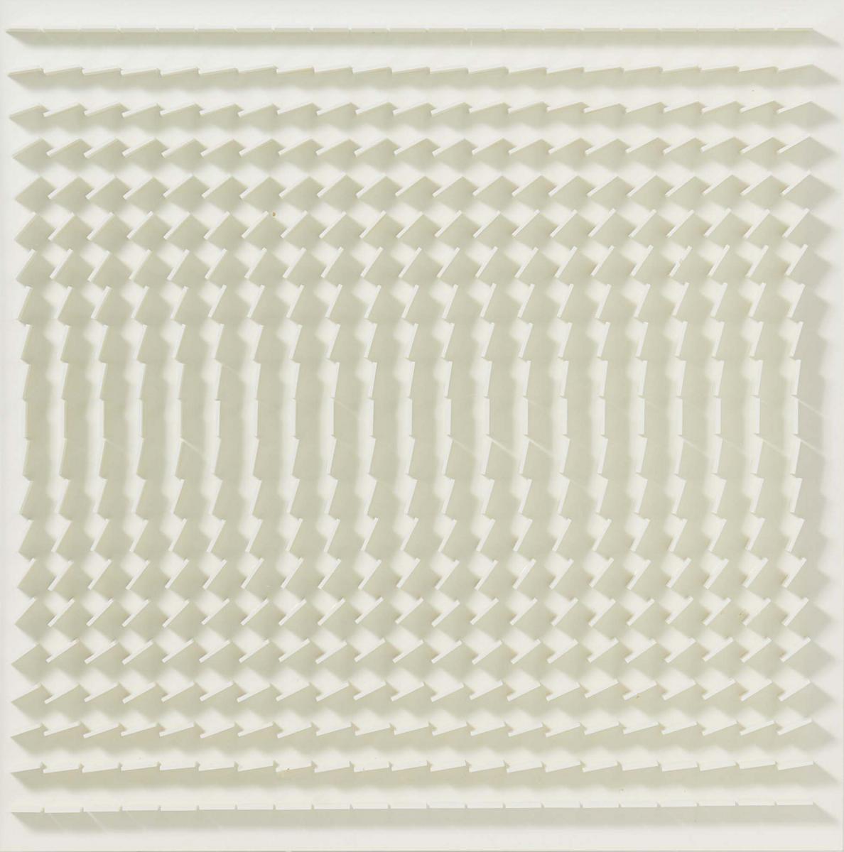 Hartmut Boehm - Quadratrelief 113 Aus Visuell veraenderliche Struktur, 65467-2, Van Ham Kunstauktionen