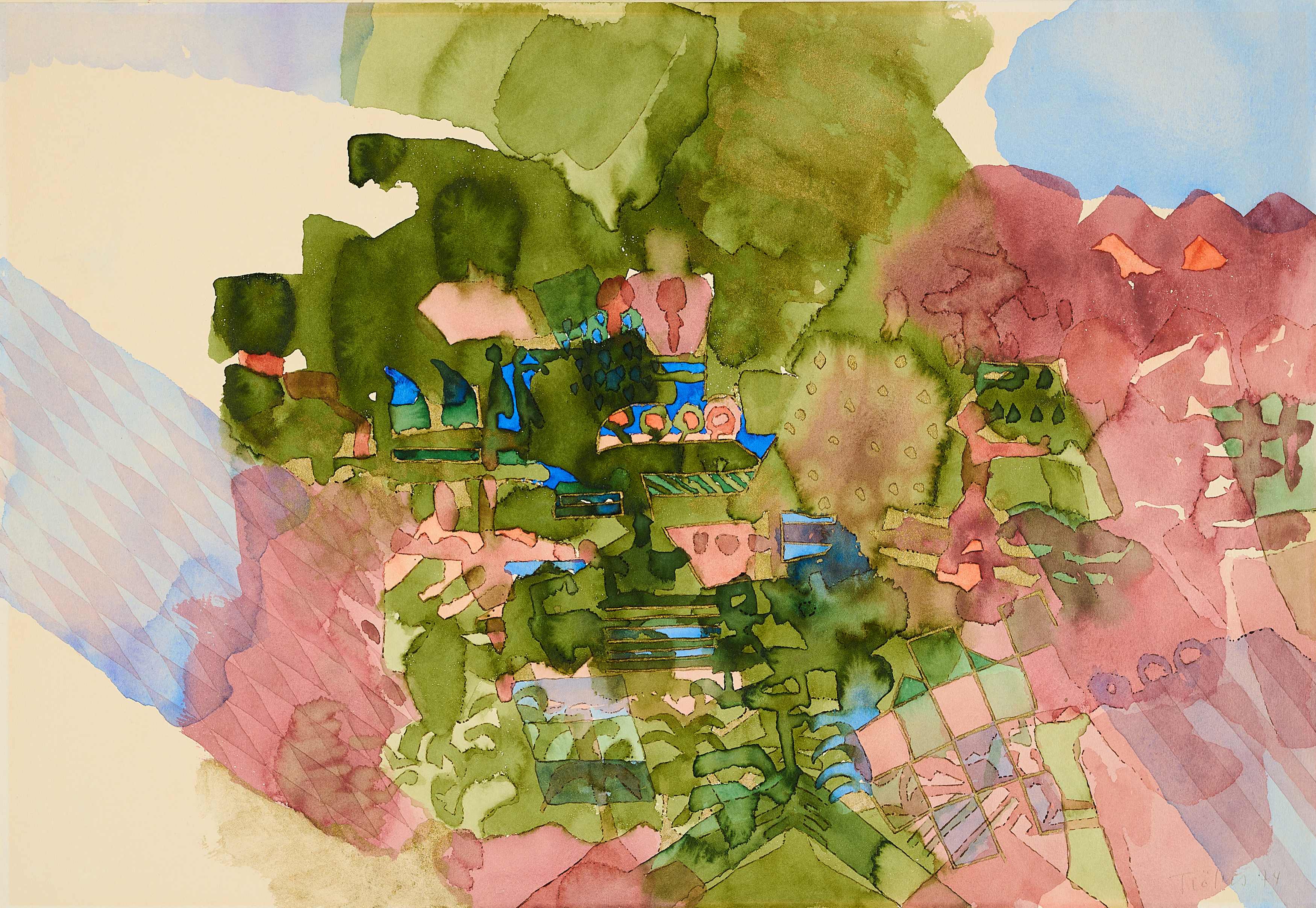 Heinz Troekes - Fruchtbares Land, 80374-584, Van Ham Kunstauktionen