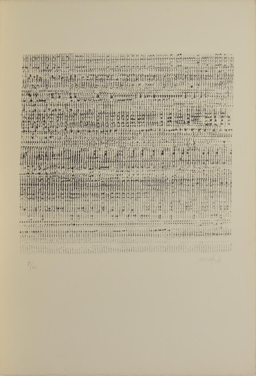 Heinz Mack - Poem fuer Schreibmaschinen, 61394-40, Van Ham Kunstauktionen