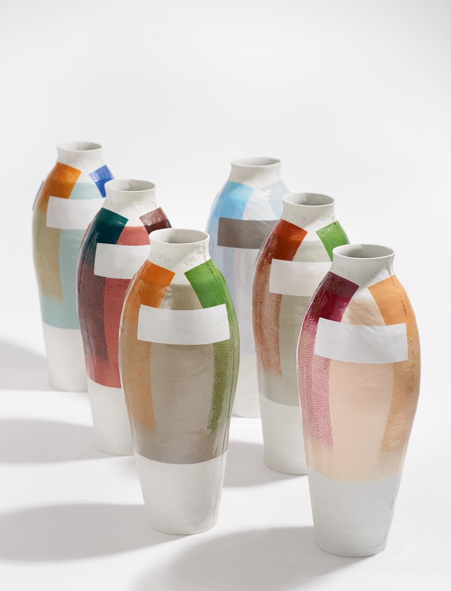 Hella Jongerius - Coloured Vases, 60867-43, Van Ham Kunstauktionen