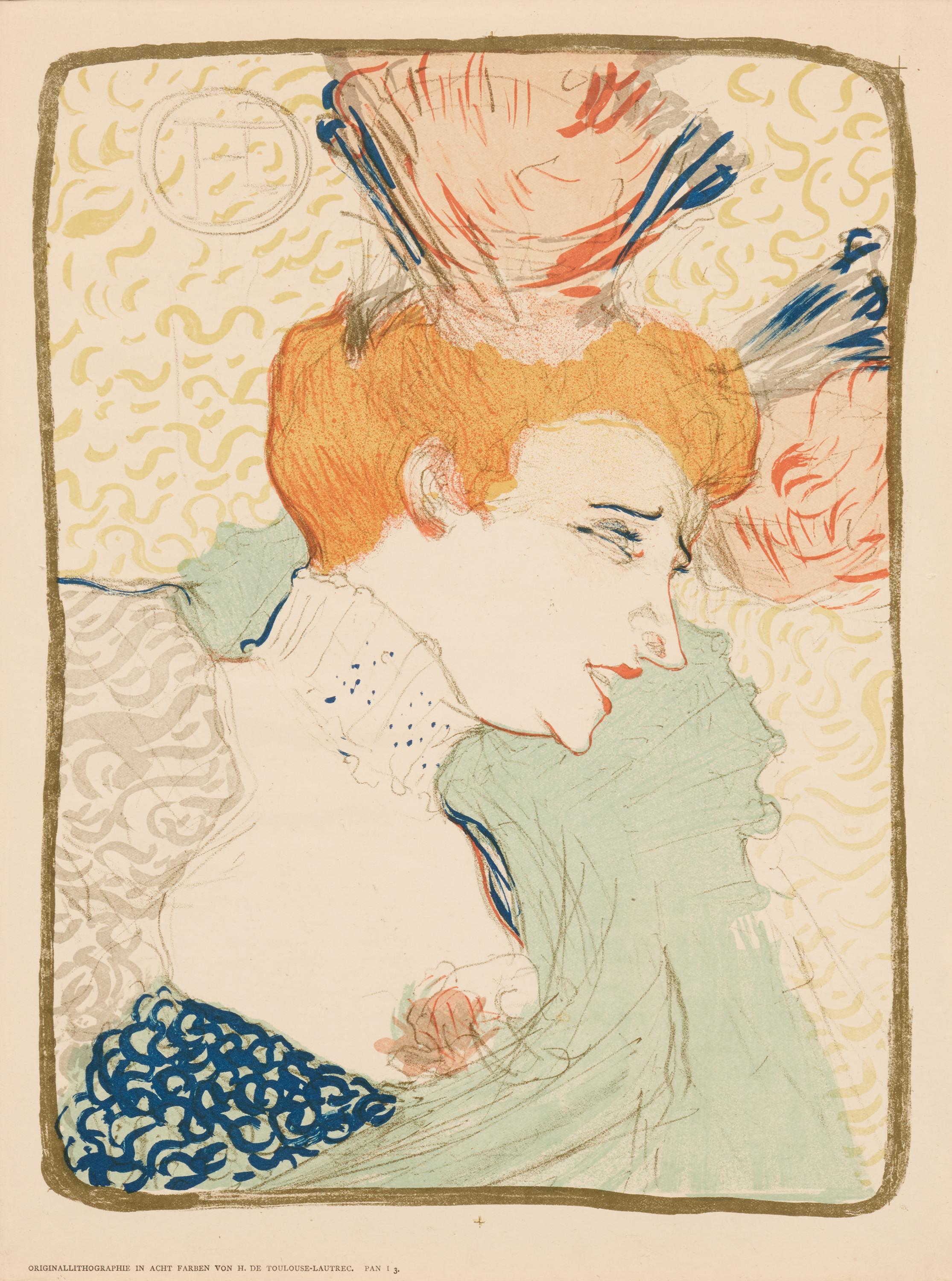 Henri de Toulouse-Lautrec - Mademoiselle Marcelle Lender en Buste, 80374-580, Van Ham Kunstauktionen
