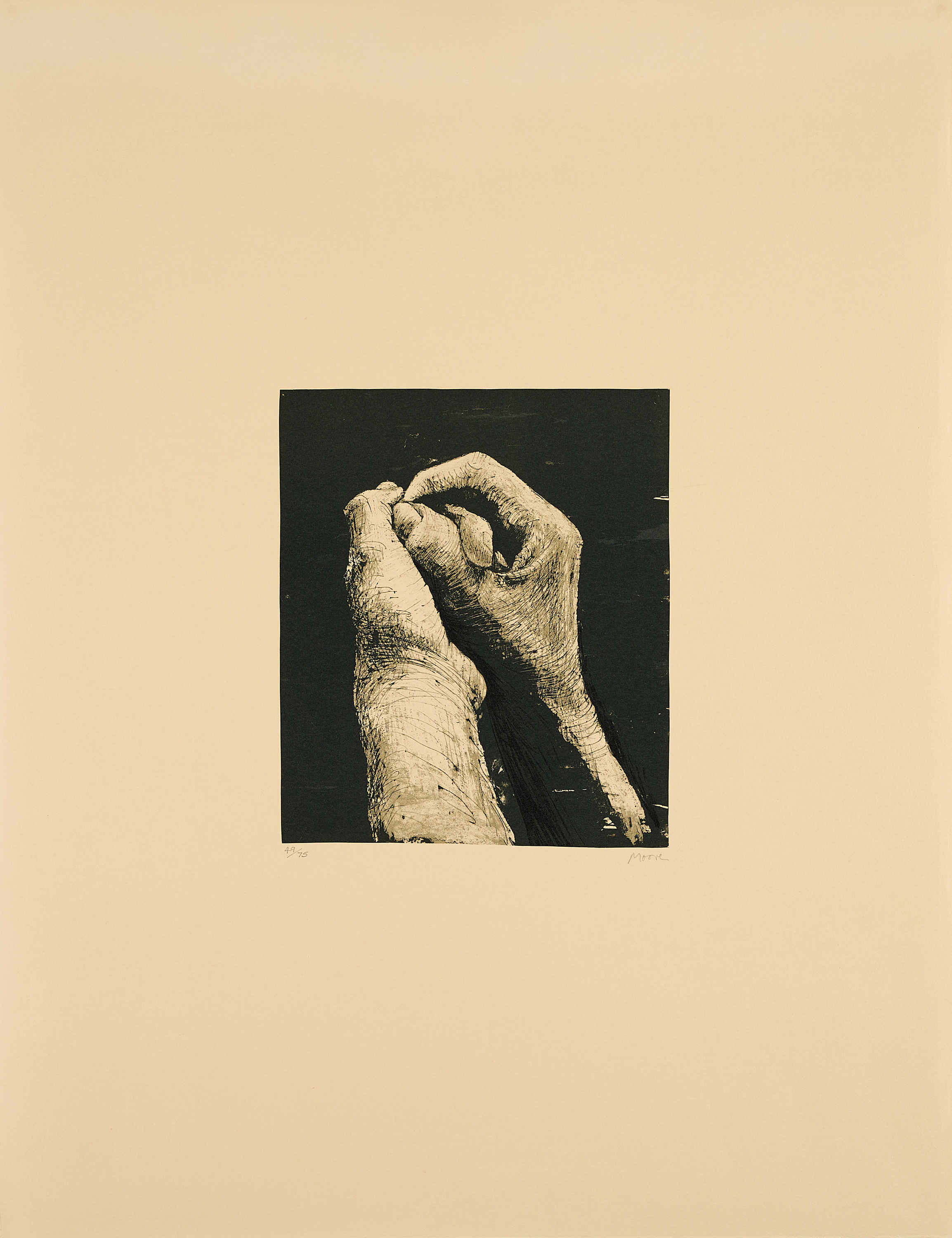 Henry Moore - Hands II, 80374-386, Van Ham Kunstauktionen