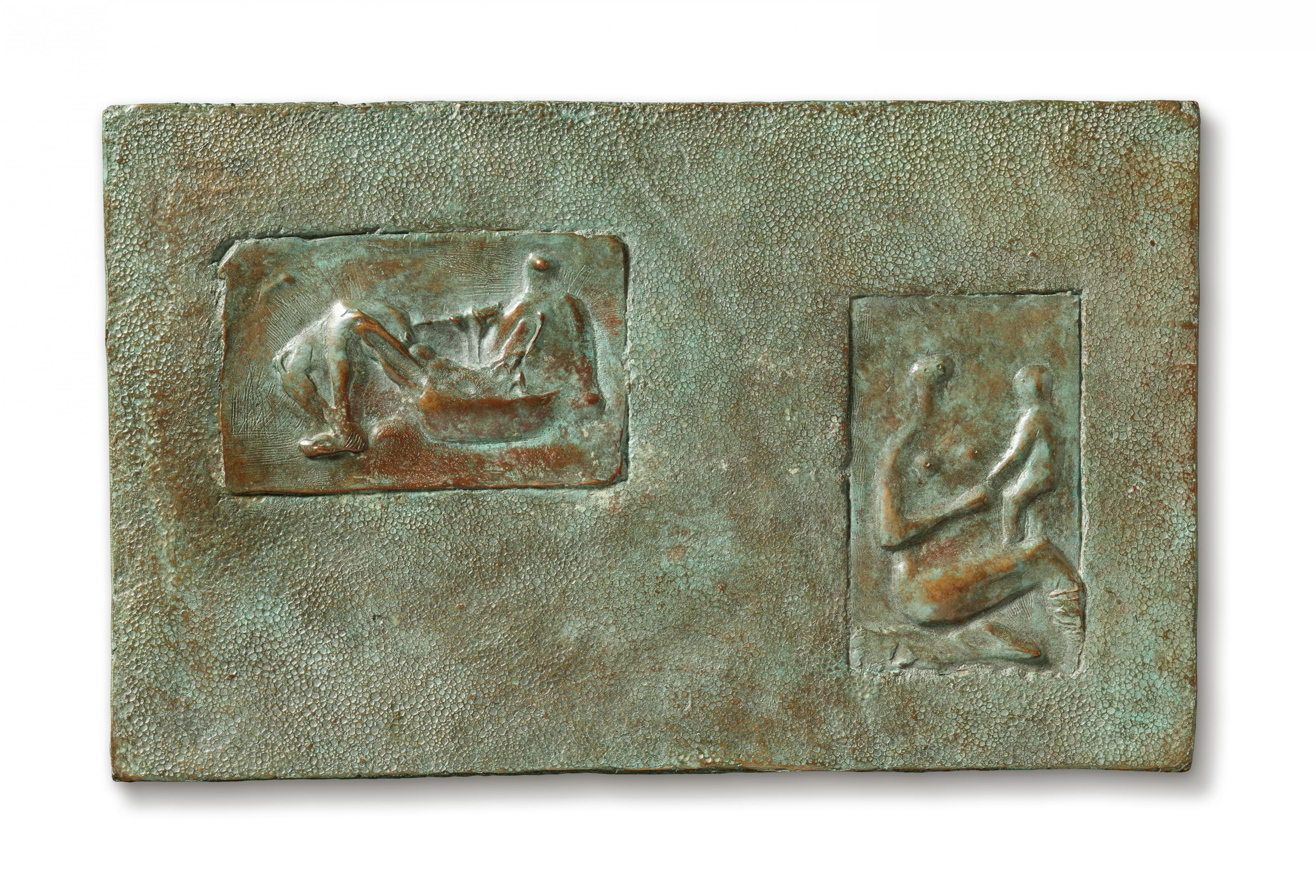 Henry Moore - Reclining Figure and Mother and Child, 80853-2, Van Ham Kunstauktionen