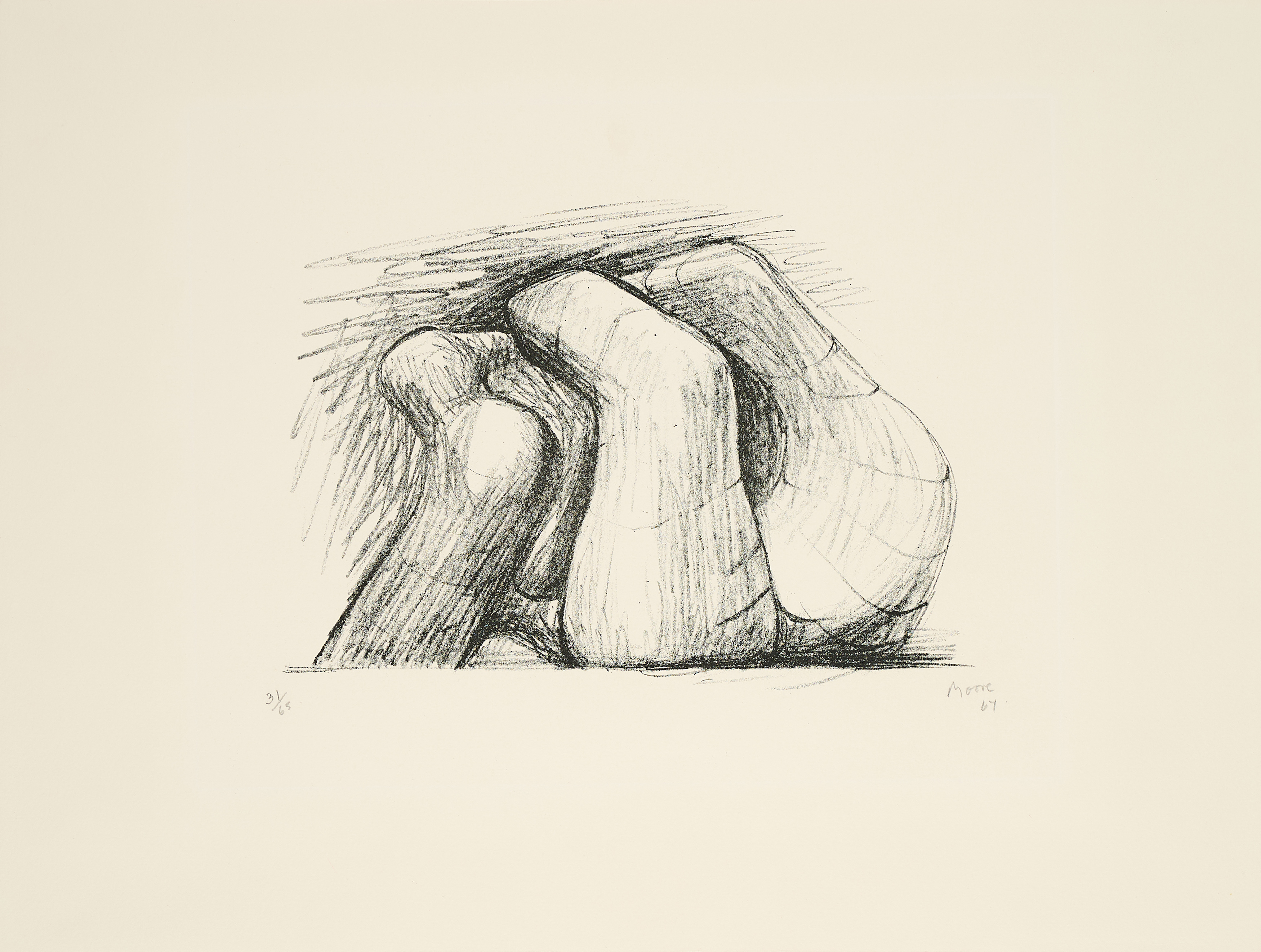 Henry Moore - Two Forms, 80374-384, Van Ham Kunstauktionen