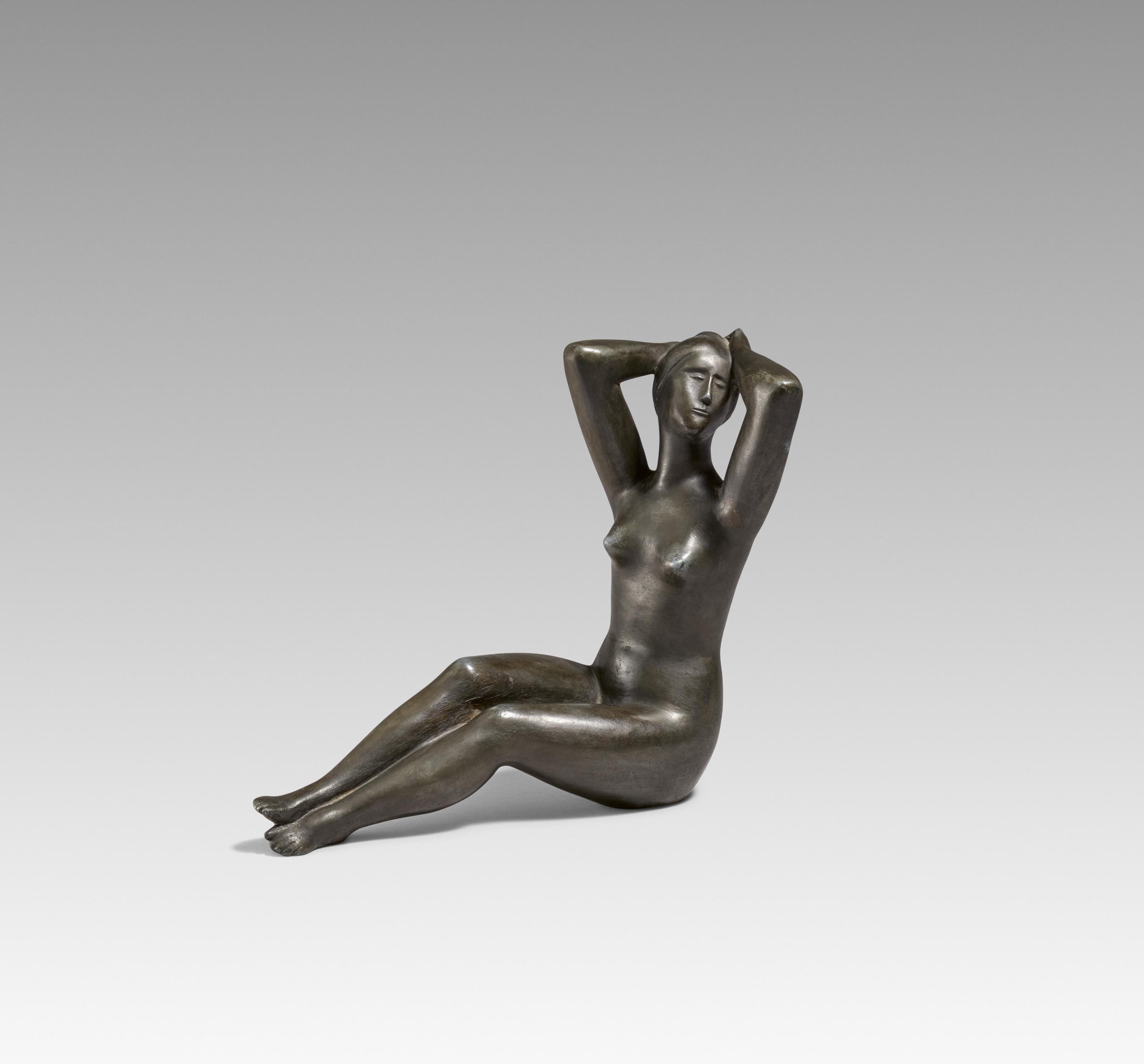 Hermann Blumenthal - Sitzende mit ausgestreckten Beinen, 81215-4, Van Ham Kunstauktionen