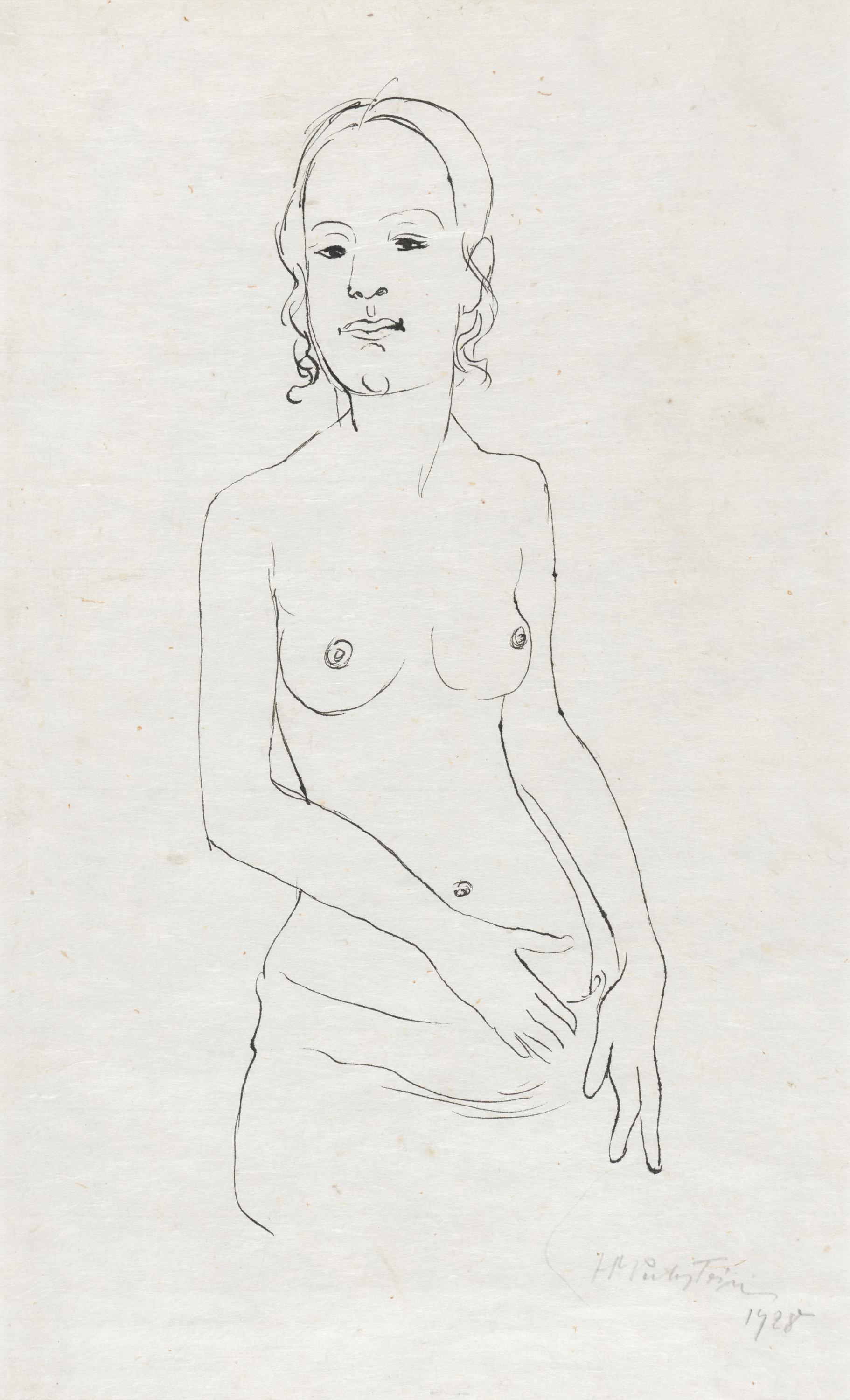 Hermann Max Pechstein - Akt Die Reine, 82124-23, Van Ham Kunstauktionen