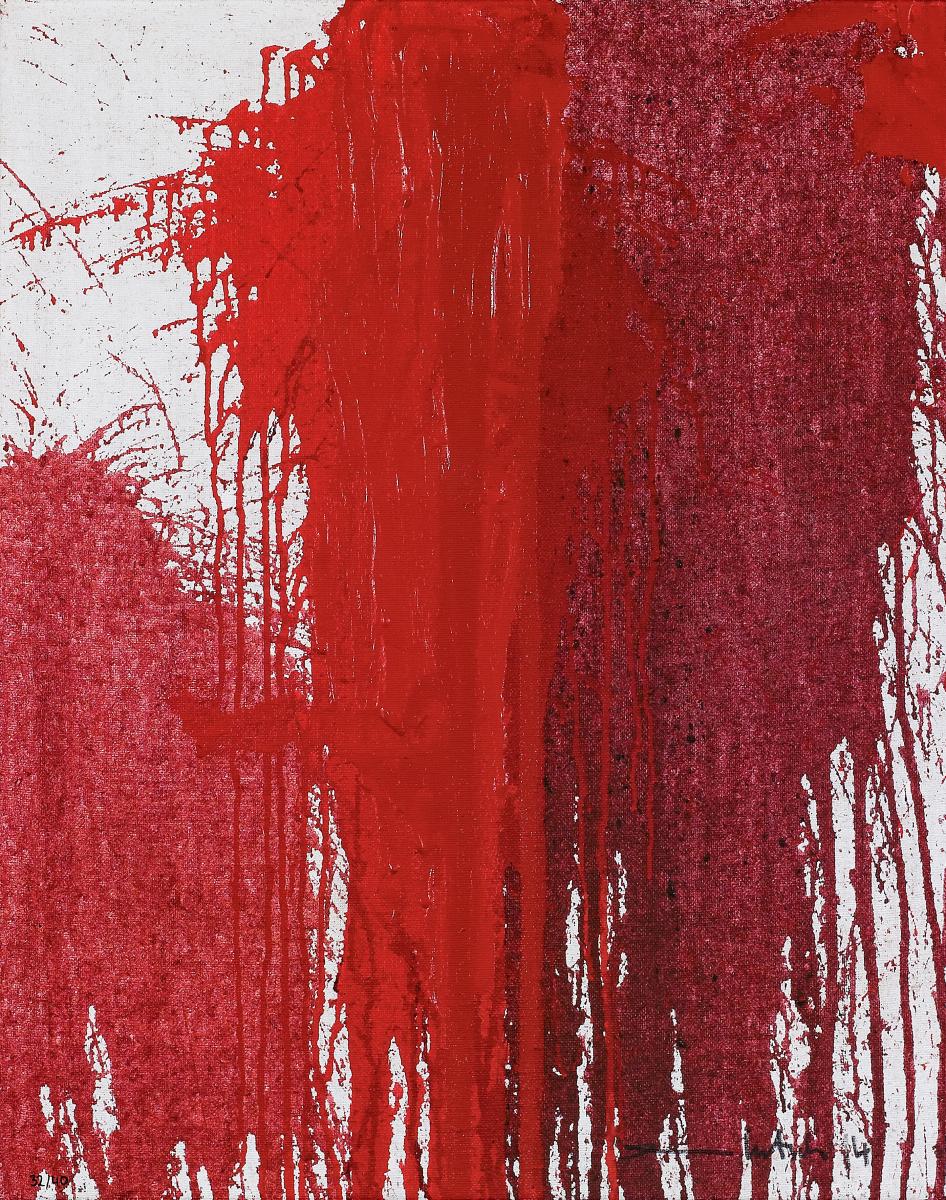 Hermann Nitsch - Motiv 3 rot, 57612-14, Van Ham Kunstauktionen