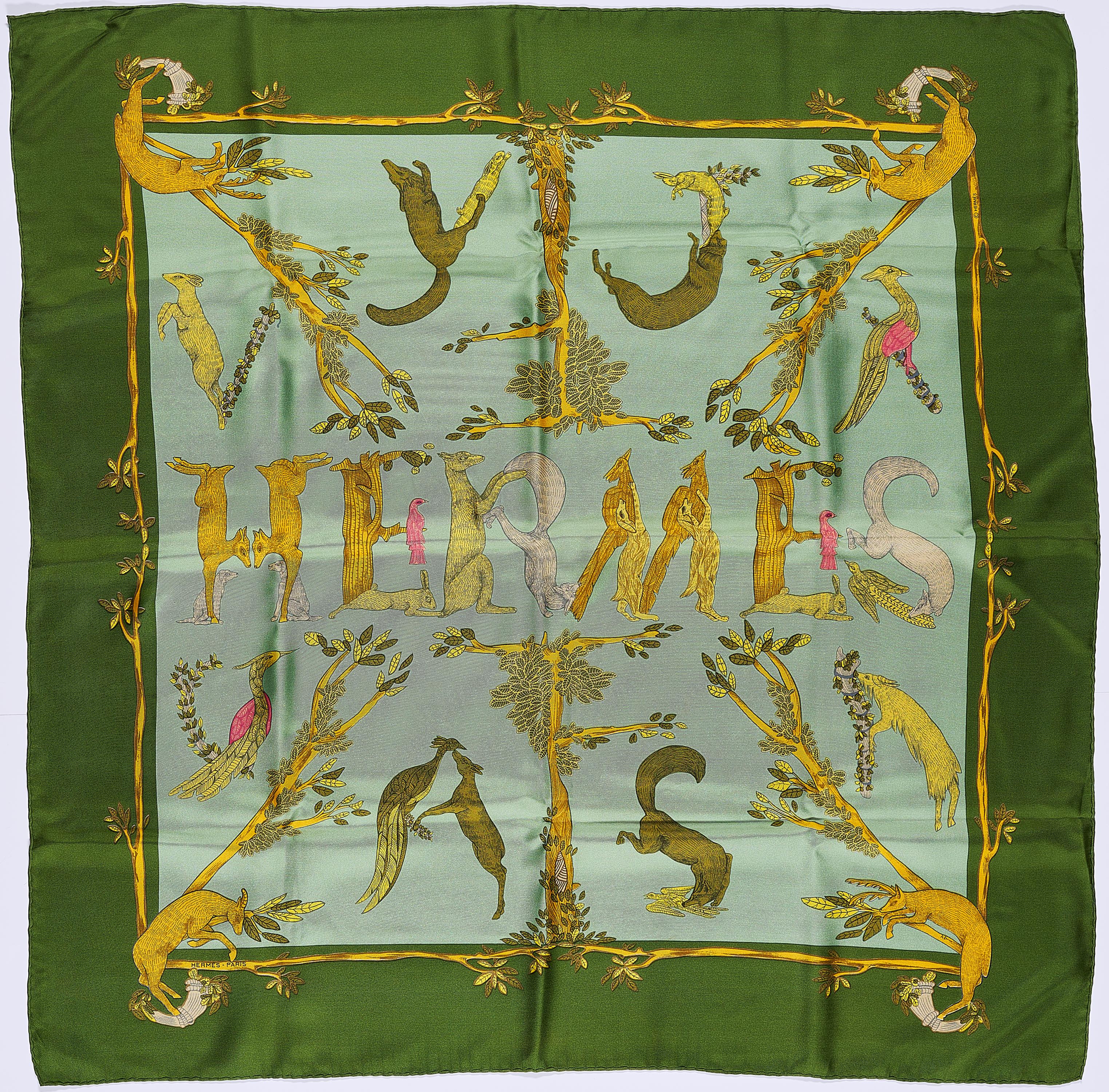 Hermes - Konvolut 4 Carres, 69849-3, Van Ham Kunstauktionen