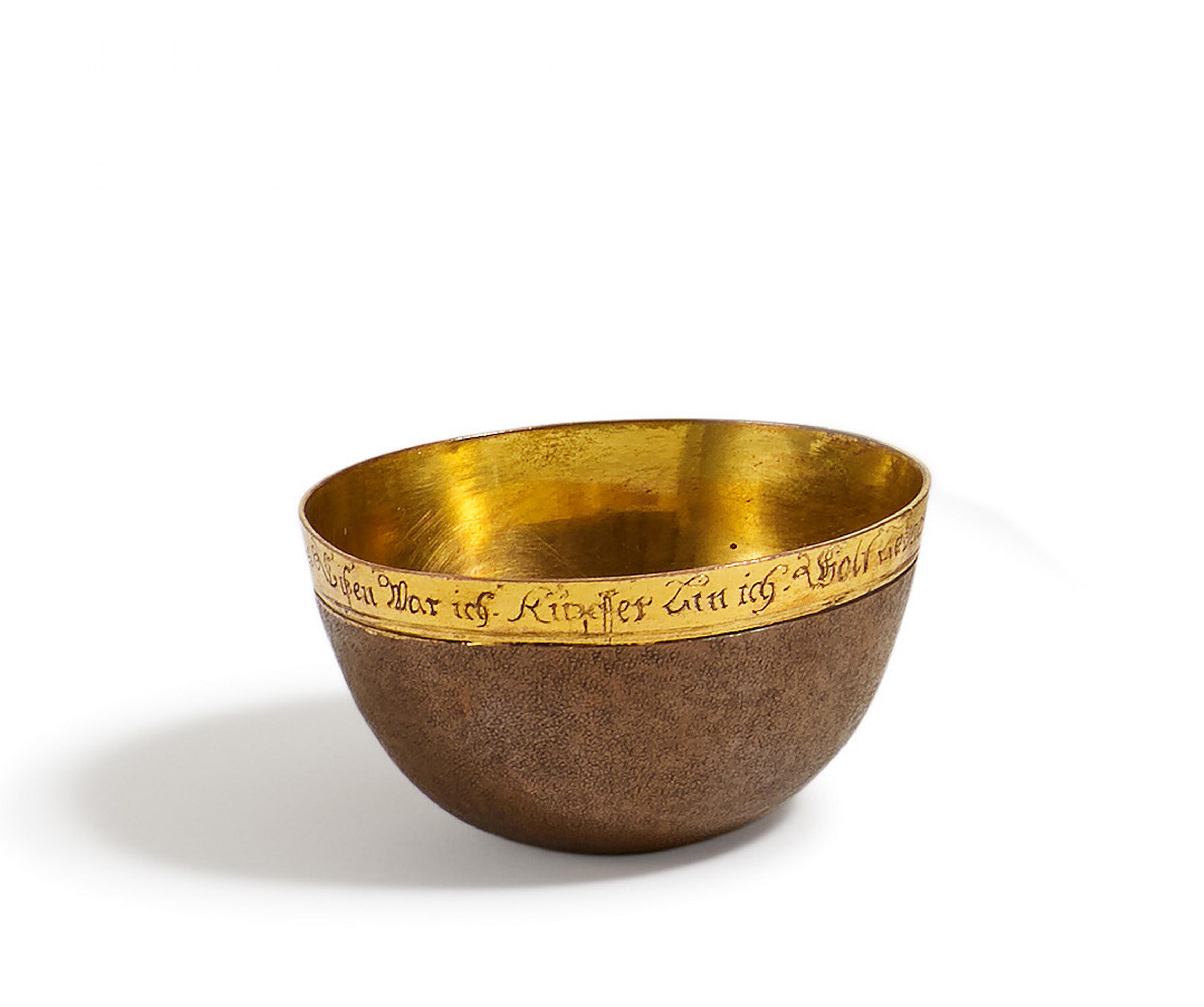 Herrengrund - Faustbecher mit Sinnspruch, 81872-1, Van Ham Kunstauktionen