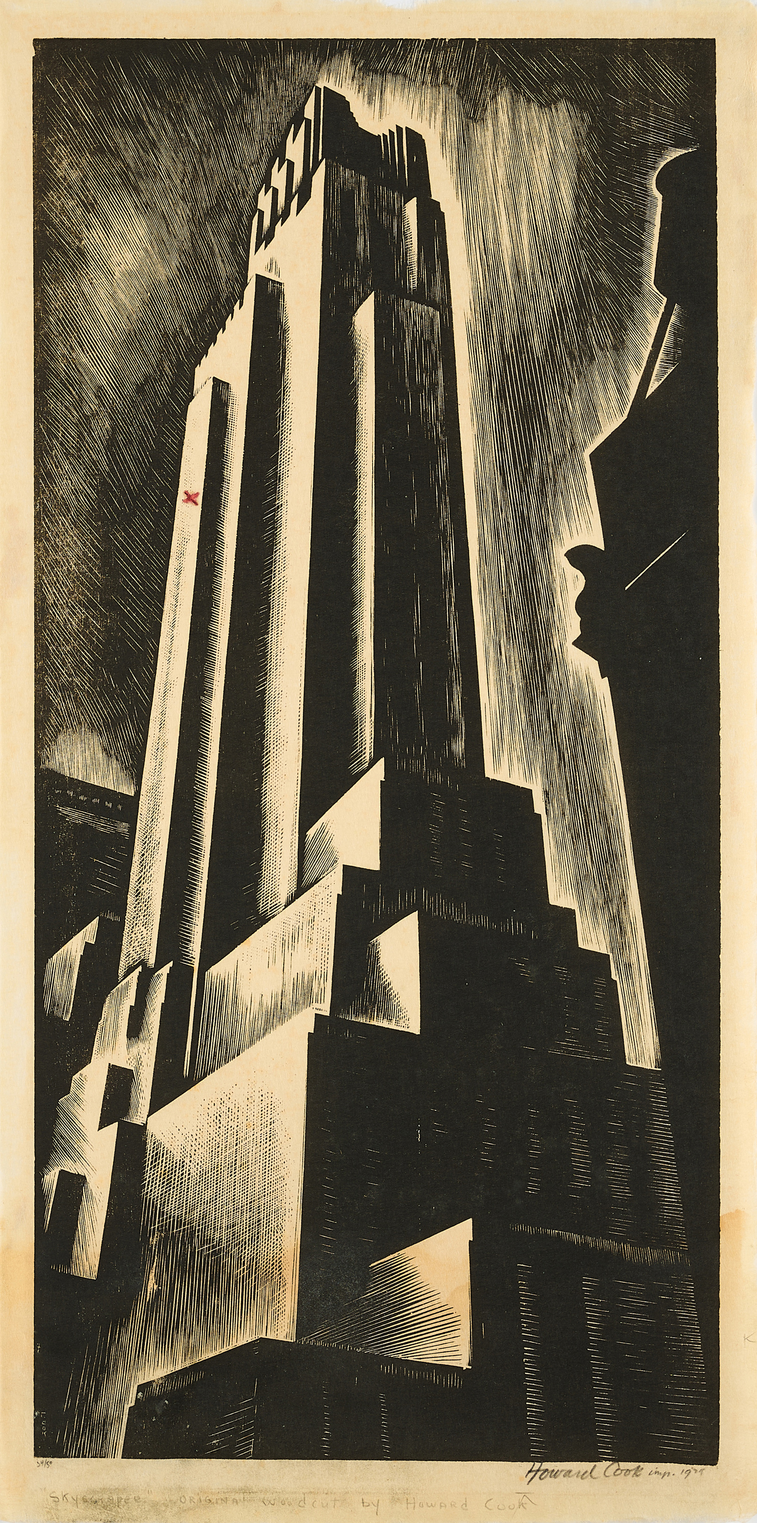 Howard Cook - Lefcourt National Building New York, 80374-94, Van Ham Kunstauktionen