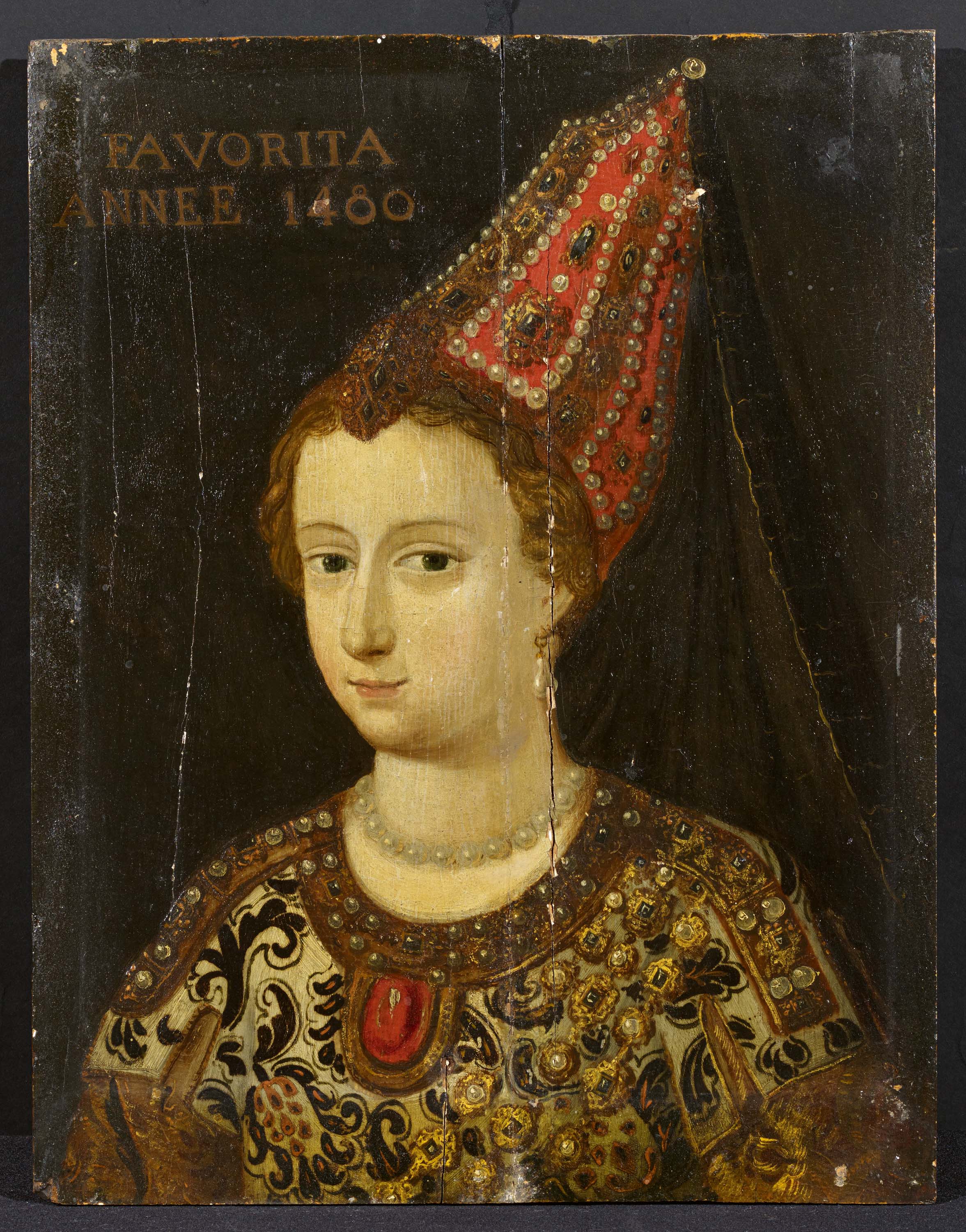 Italian School - Portraet der Roxelane der Lieblingsgemahlin des osmanischen Sultans Sueleyman I, 73591-2, Van Ham Kunstauktionen
