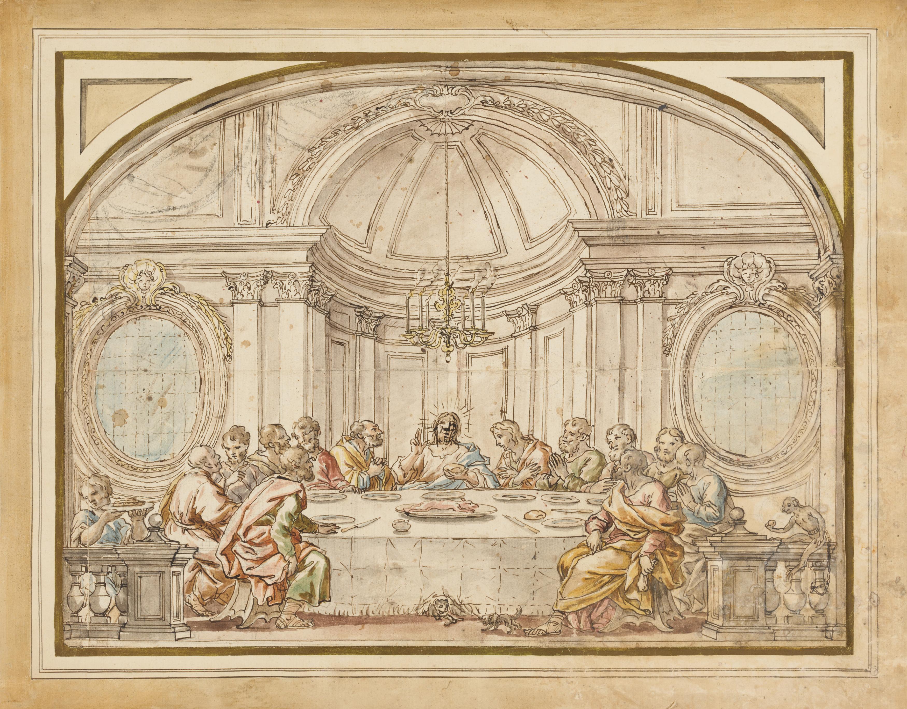 Italienische Schule - Das letzte Abendmahl, 77740-97, Van Ham Kunstauktionen