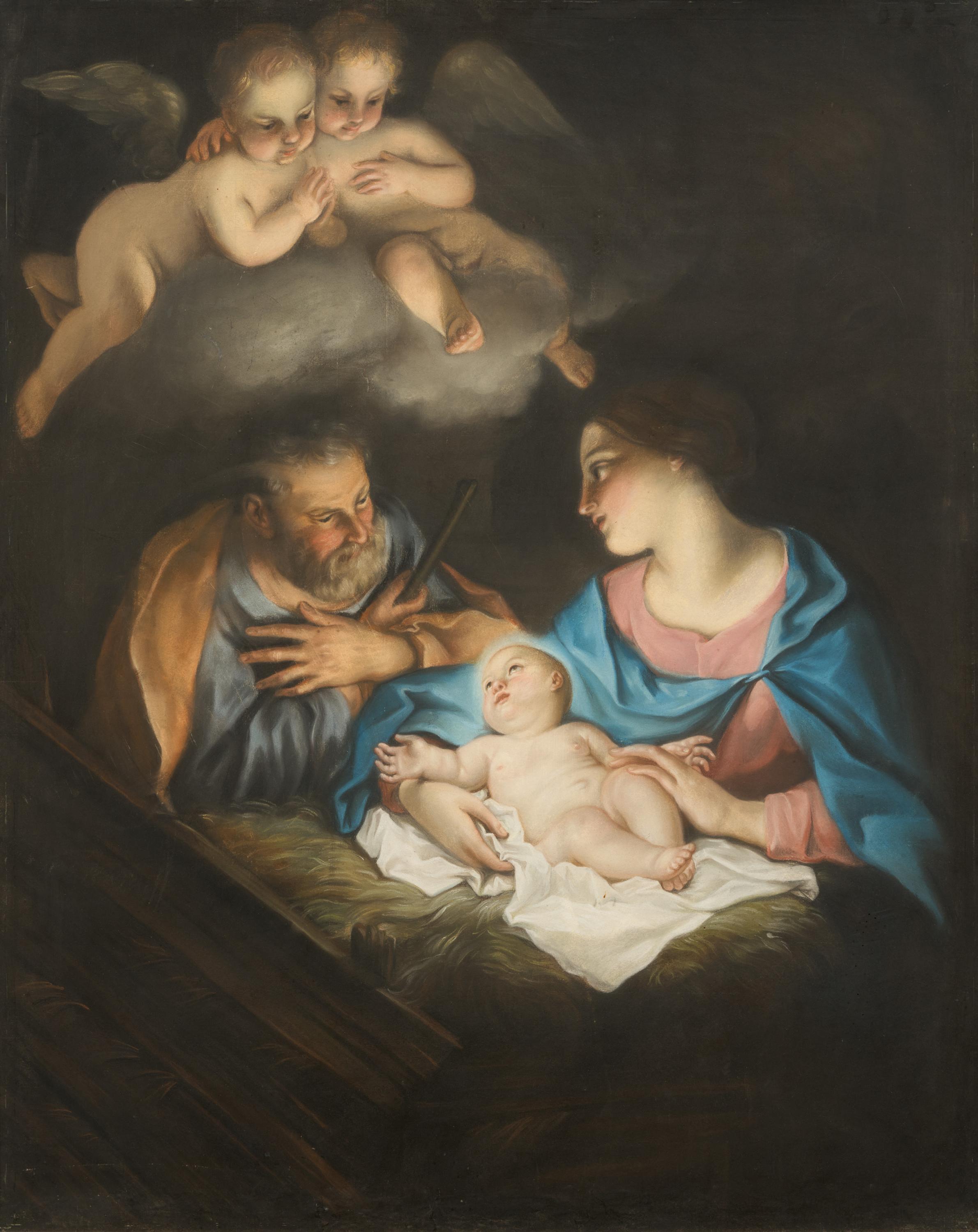 Italienische Schule - Die Heilige Familie, 75326-15, Van Ham Kunstauktionen