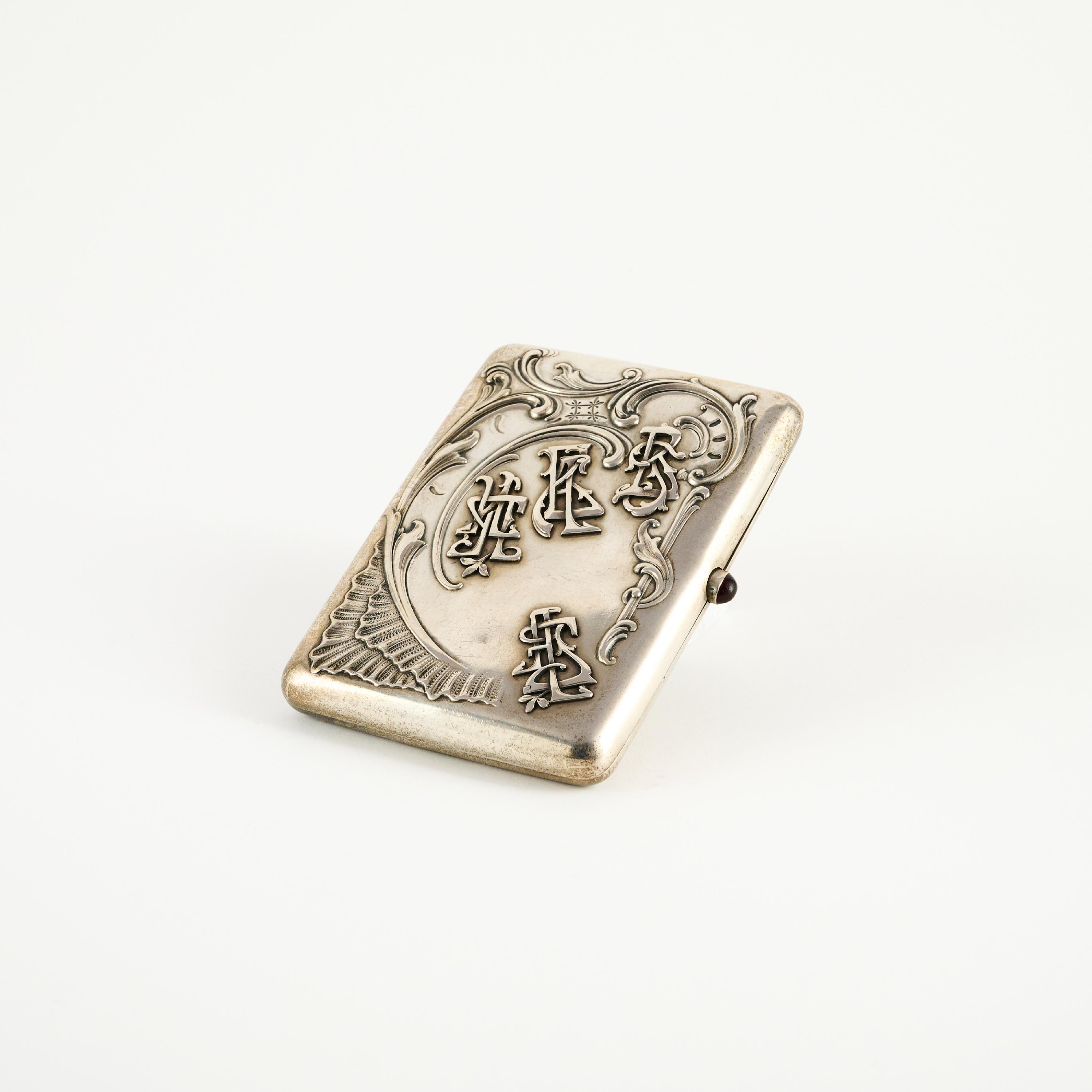 Ivan Chlebnikov - Grosses Zigarettenetui mit Monogrammen, 80693-30, Van Ham Kunstauktionen