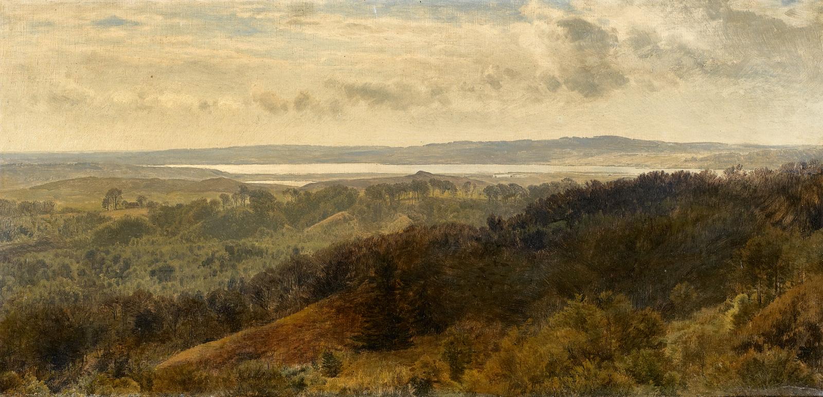 Janus Andreas LaCour - Weite daenische Landschaft, 55412-1, Van Ham Kunstauktionen