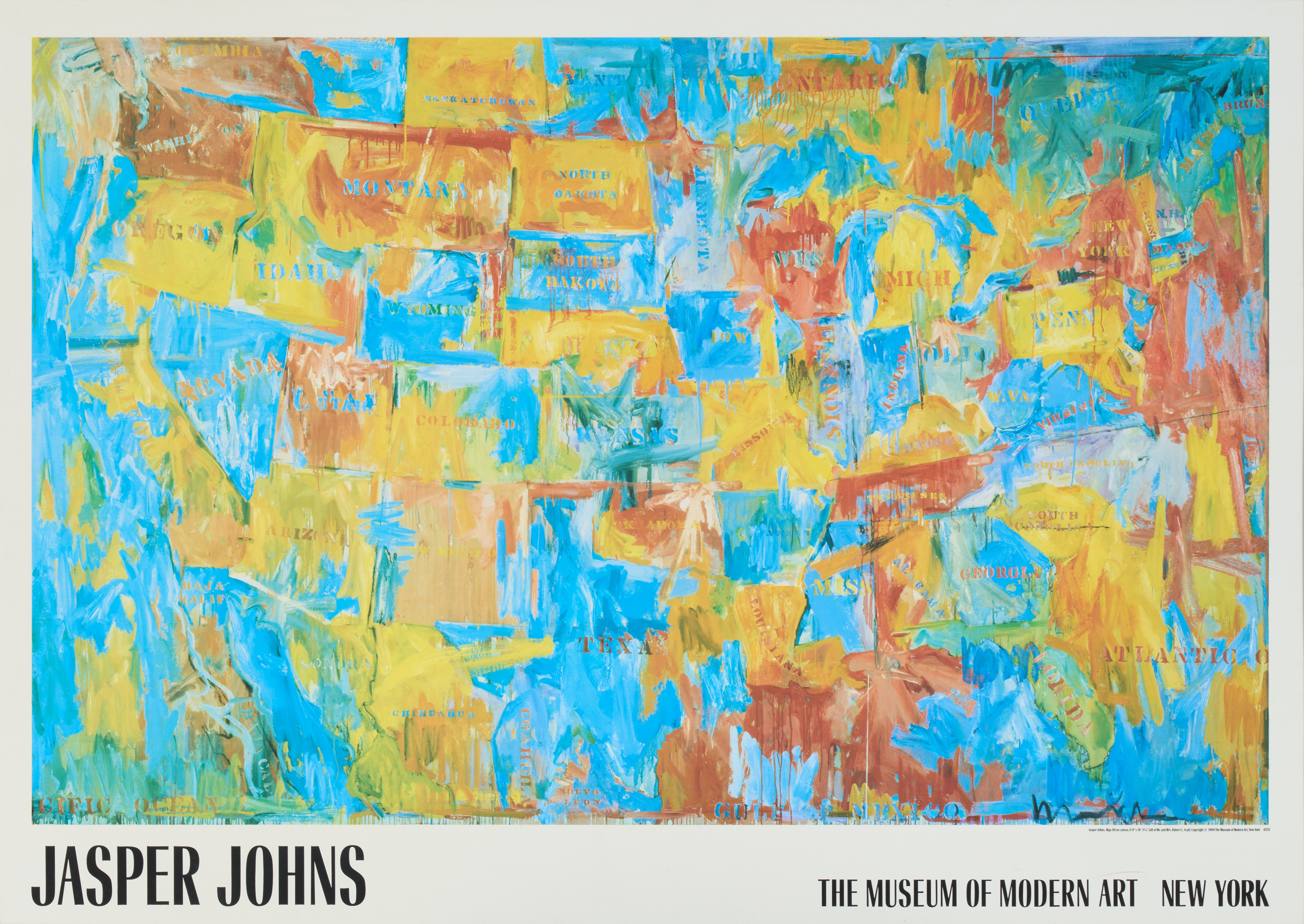 Jasper Johns - The Map, 77925-13, Van Ham Kunstauktionen