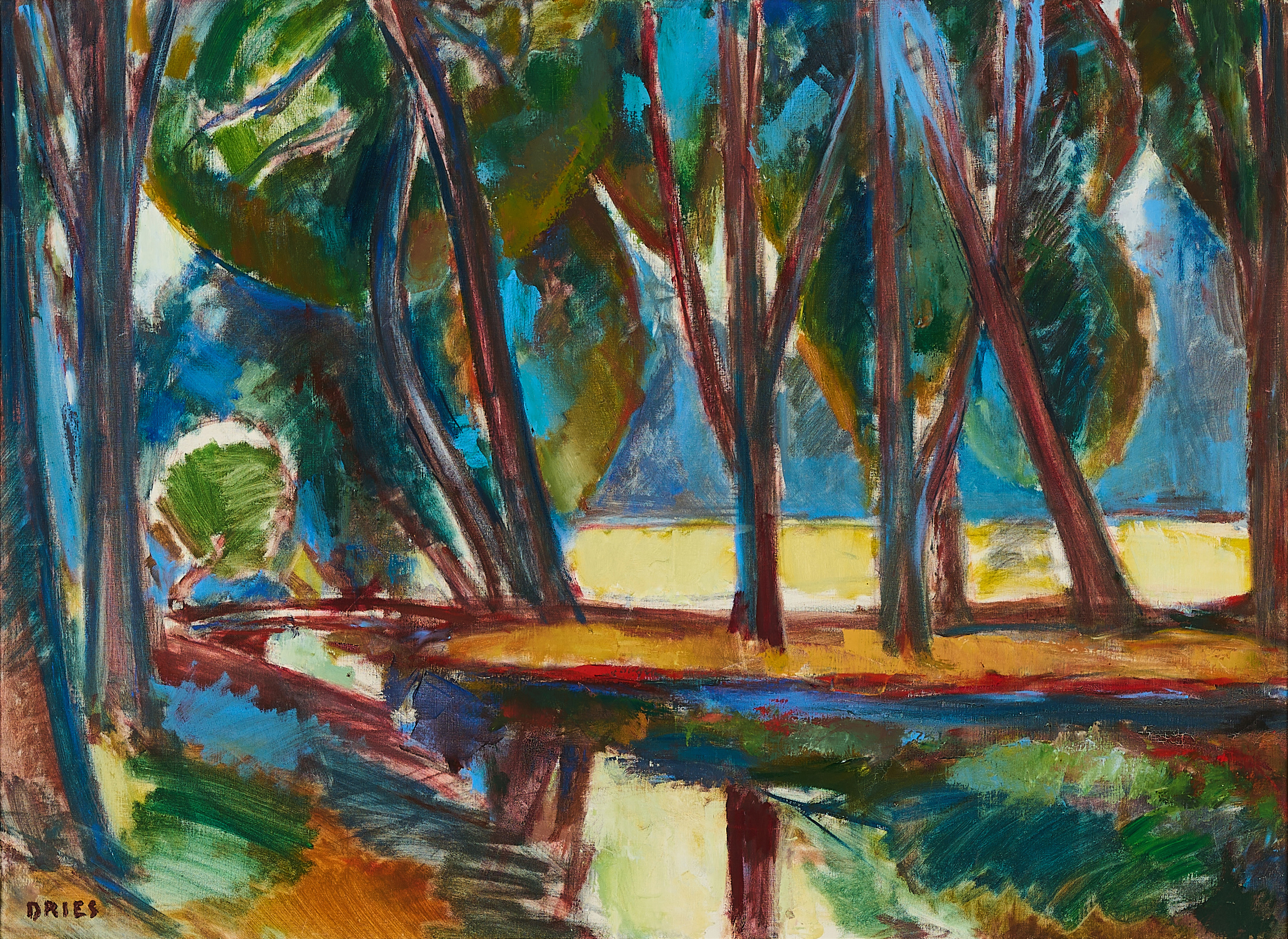Jean Dries - Bords de la Nesque, 80374-117, Van Ham Kunstauktionen