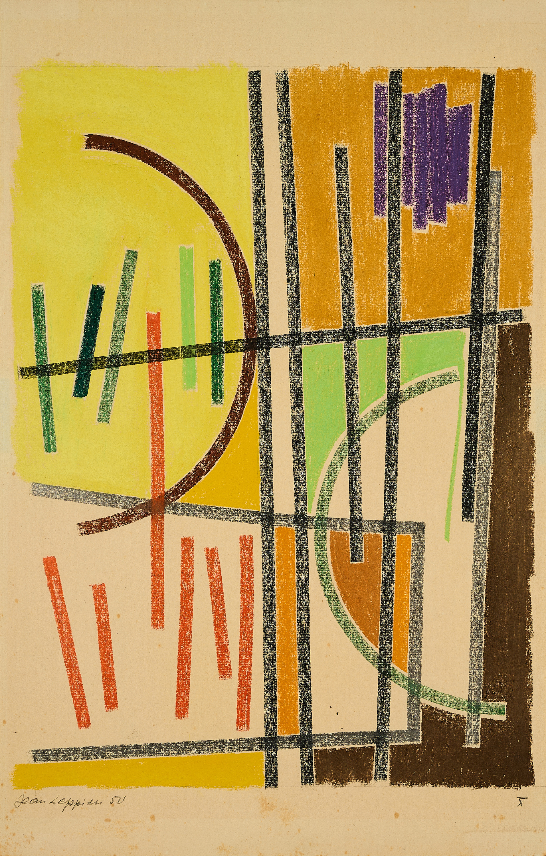 Jean Leppien - Ohne Titel, 77607-4, Van Ham Kunstauktionen