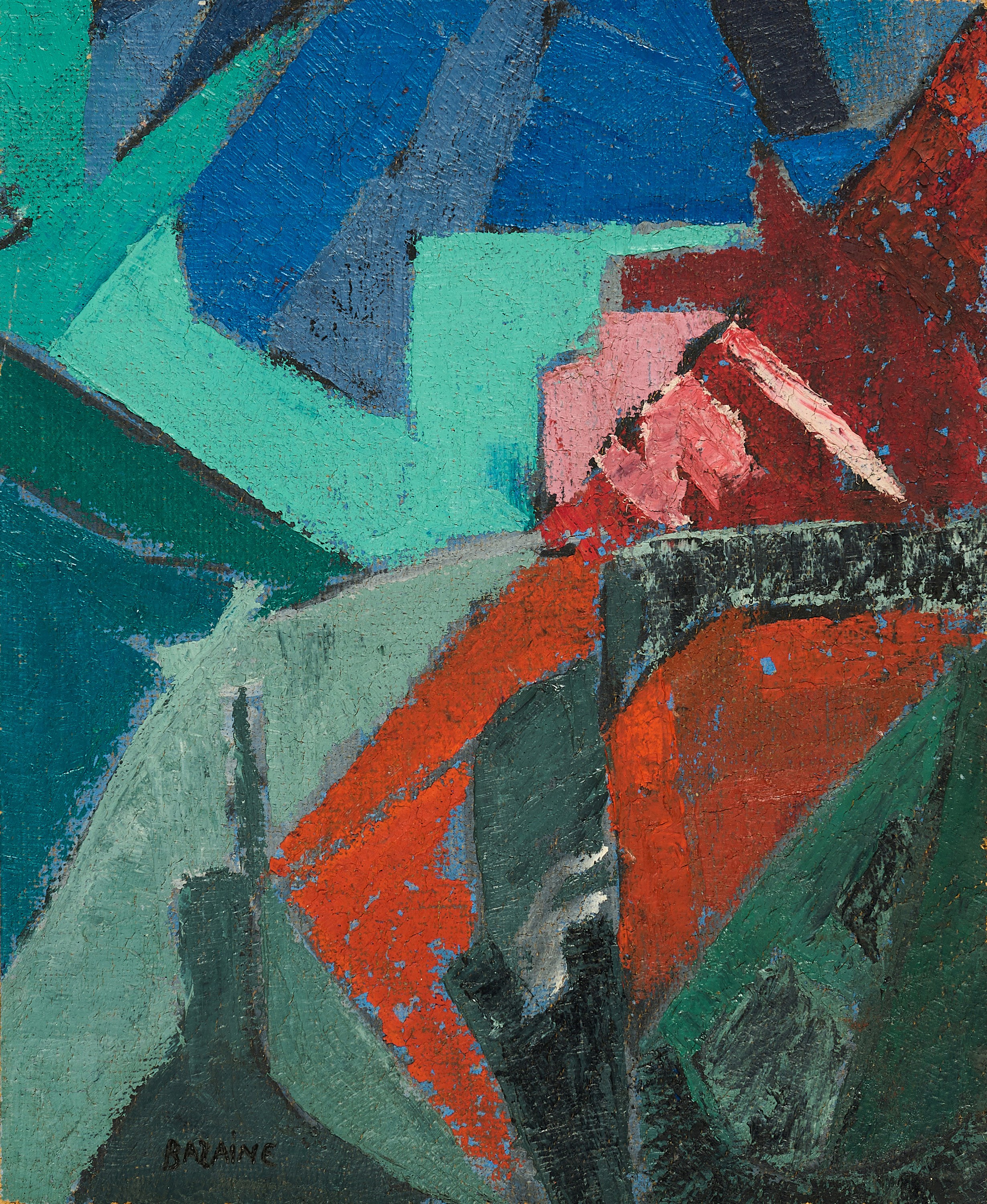 Jean Rene Bazaine - Ohne Titel, 60174-14, Van Ham Kunstauktionen