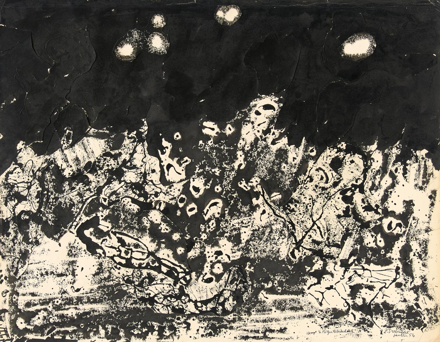 Jean Dubuffet - Paysage au Tumulte, 58742-1, Van Ham Kunstauktionen