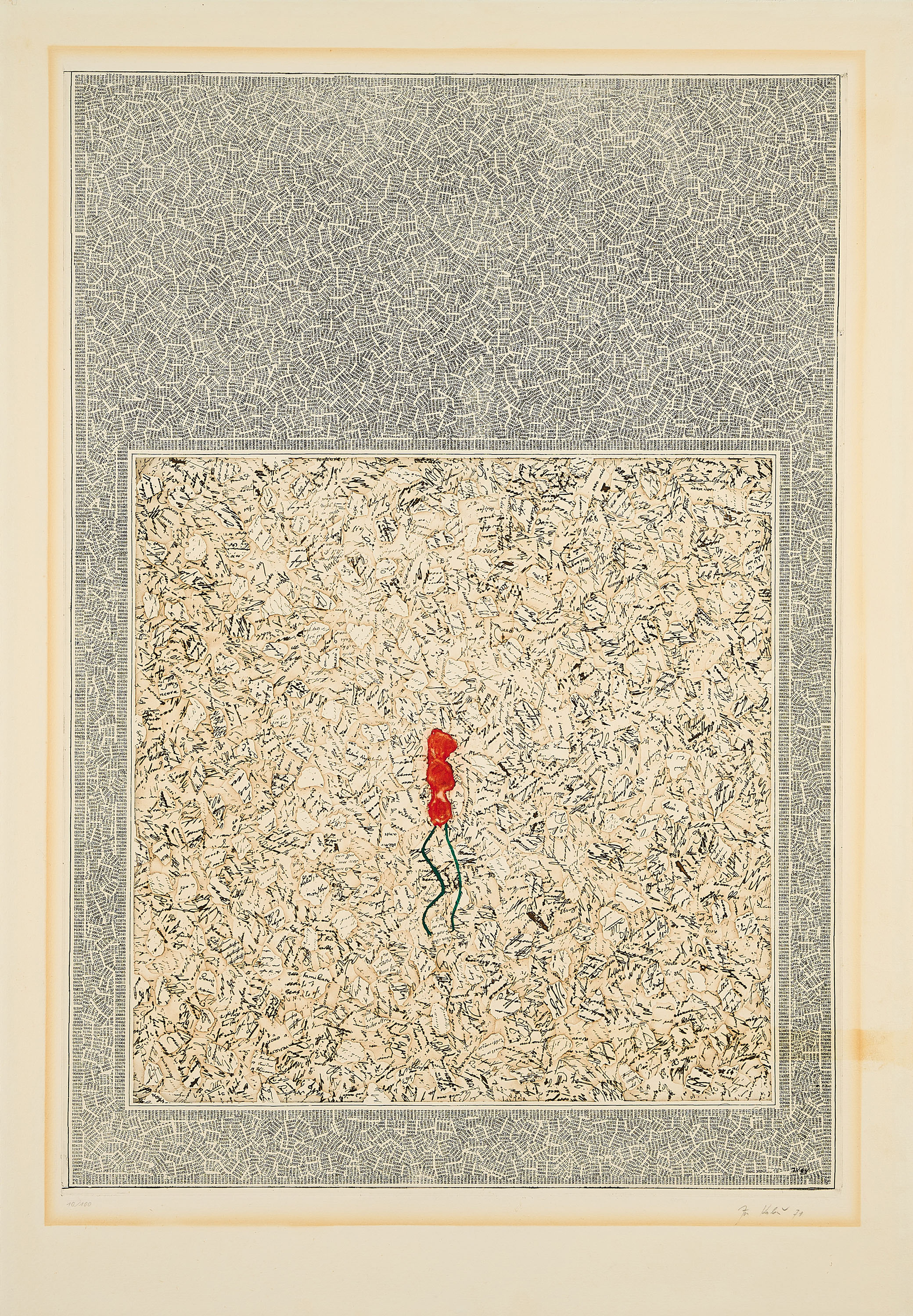 Jiri Kolar - Ohne Titel, 77615-1, Van Ham Kunstauktionen