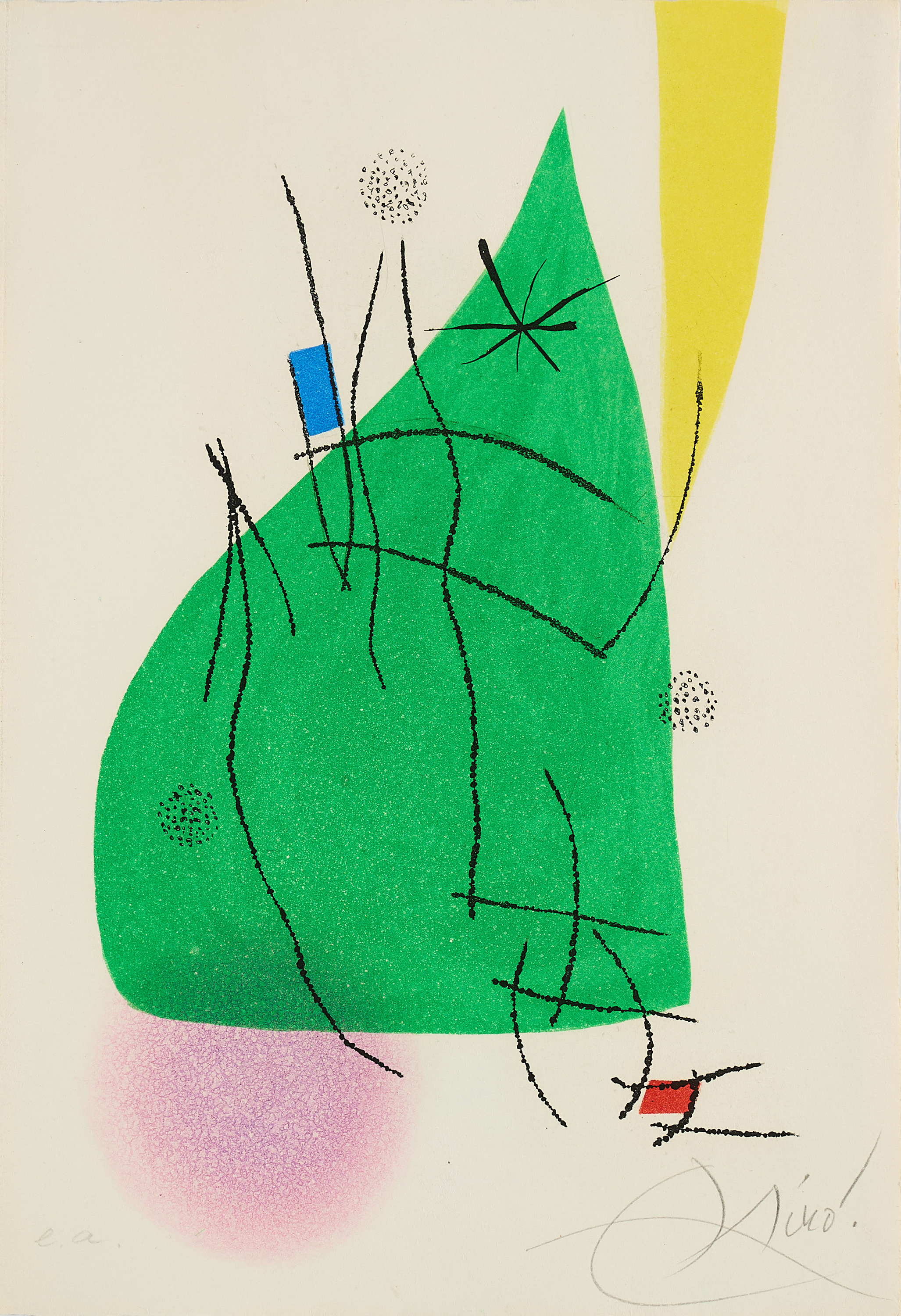 Joan Miro - Aus Miranda et La Spirale, 80374-366, Van Ham Kunstauktionen
