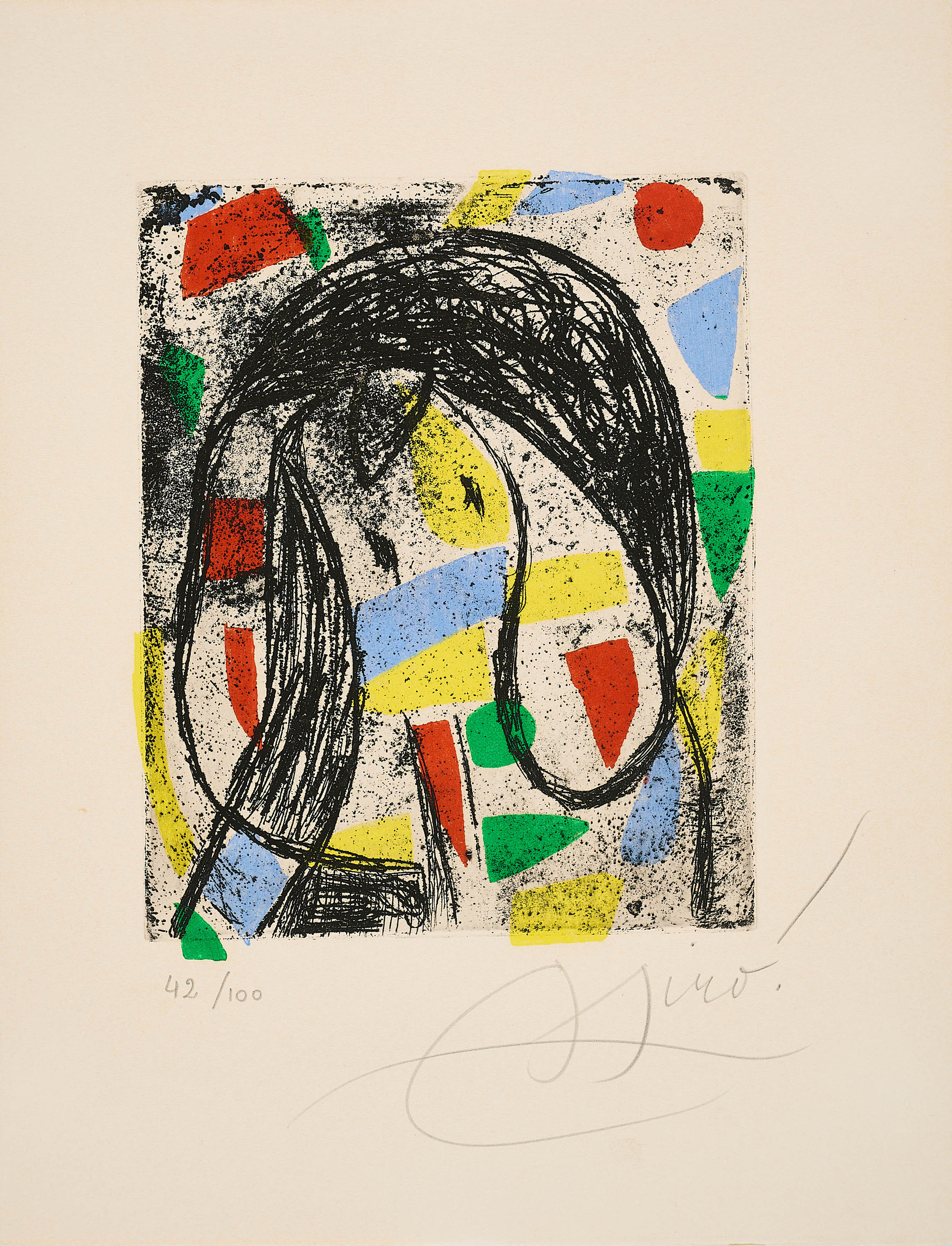Joan Miro - La Revolte des Caracteres, 76587-3, Van Ham Kunstauktionen