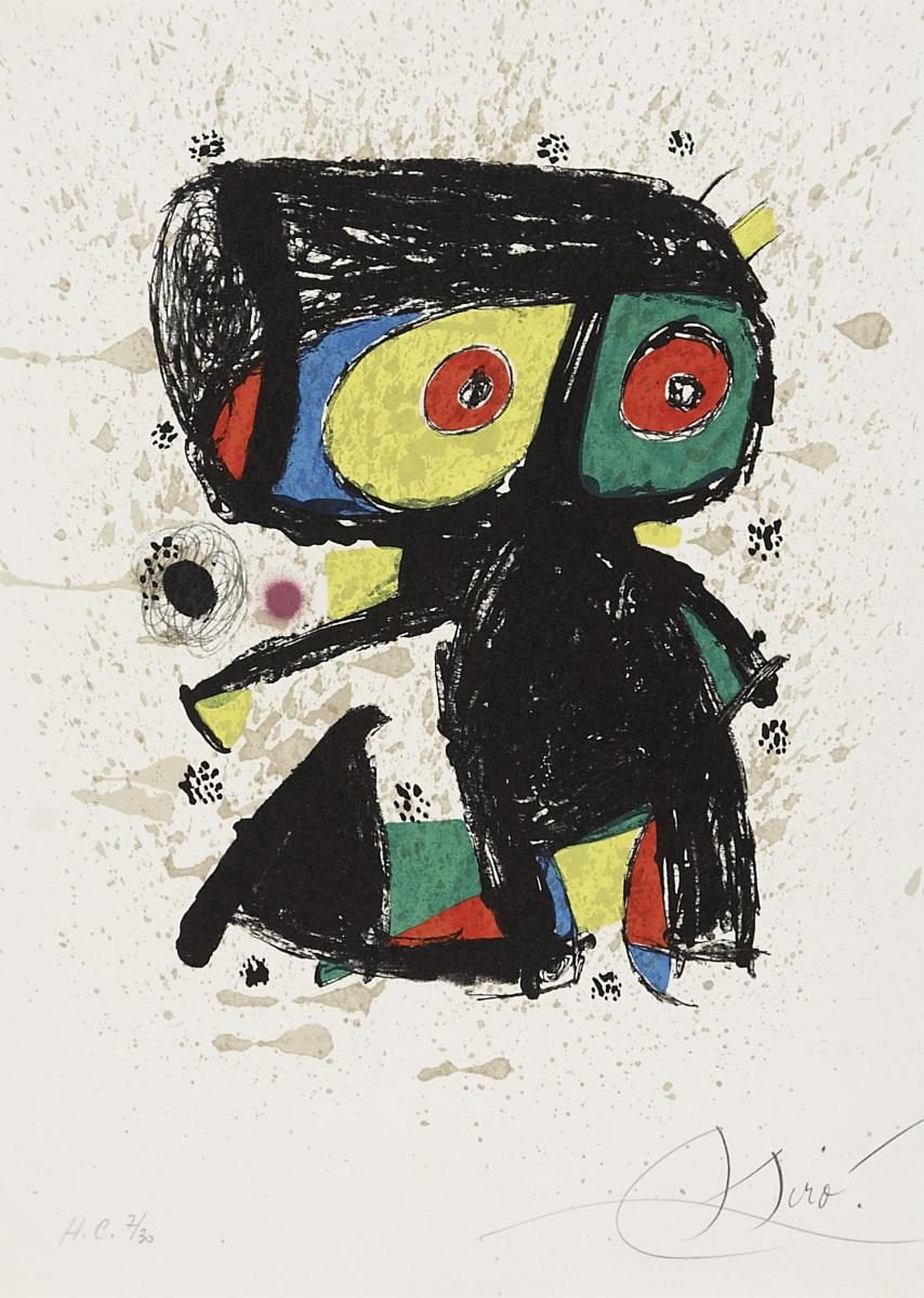 Joan Miro - Auktion 300 Los 653, 46826-1, Van Ham Kunstauktionen