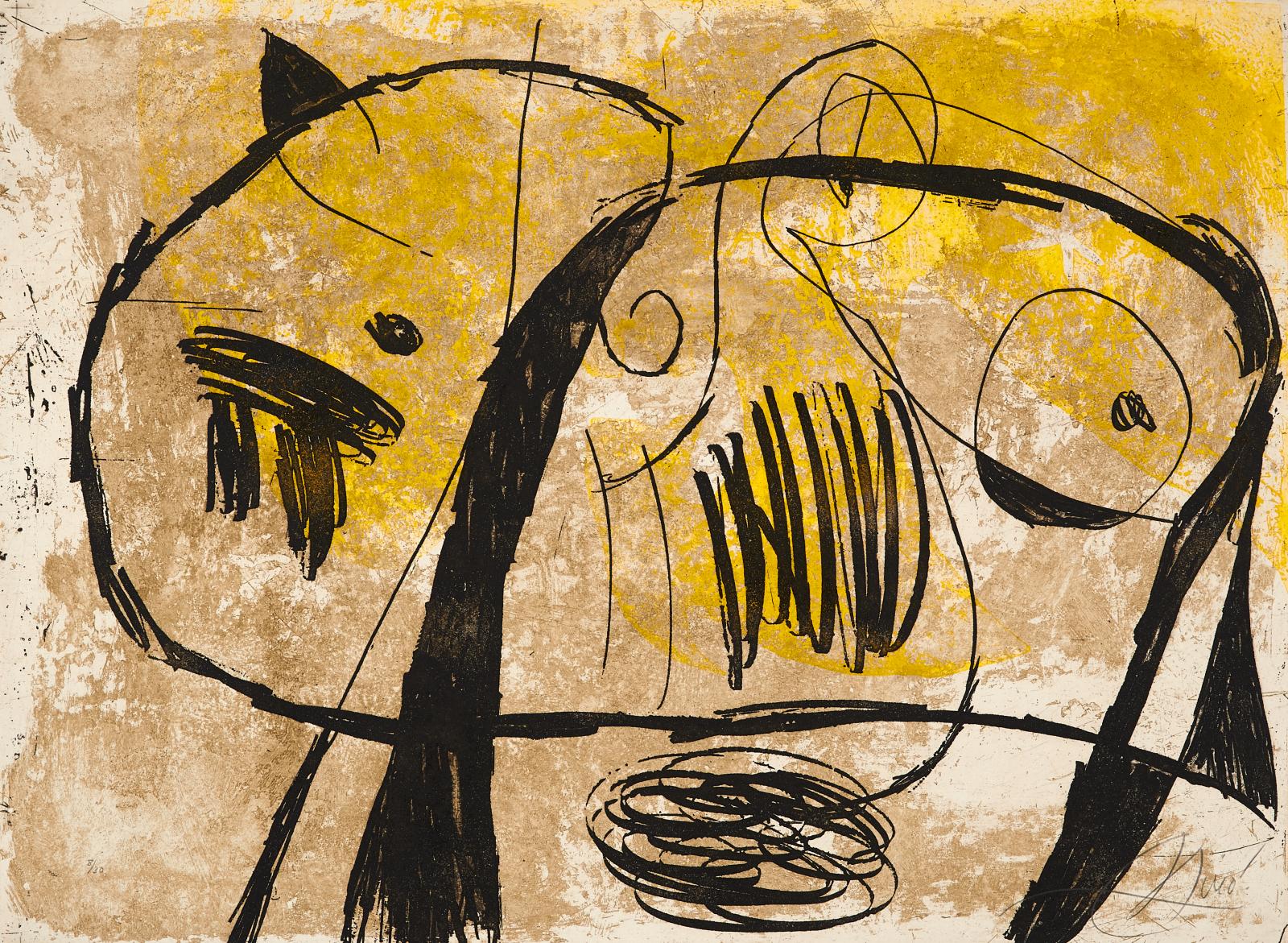Joan Miro - Auktion 337 Los 59, 54716-1, Van Ham Kunstauktionen