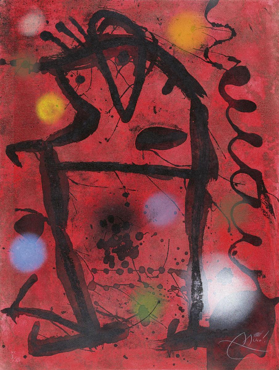 Joan Miro - Grans Rupestres VII, 66653-2, Van Ham Kunstauktionen