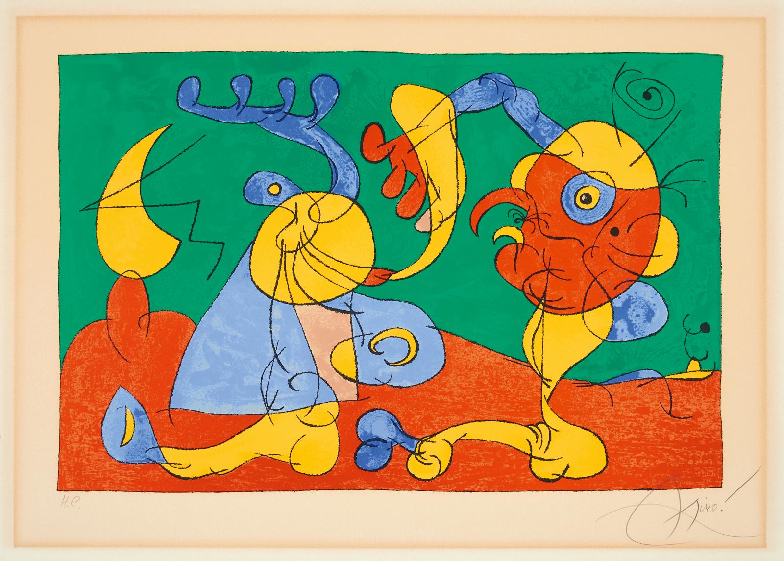 Joan Miro - Ohne Titel, 57074-1, Van Ham Kunstauktionen
