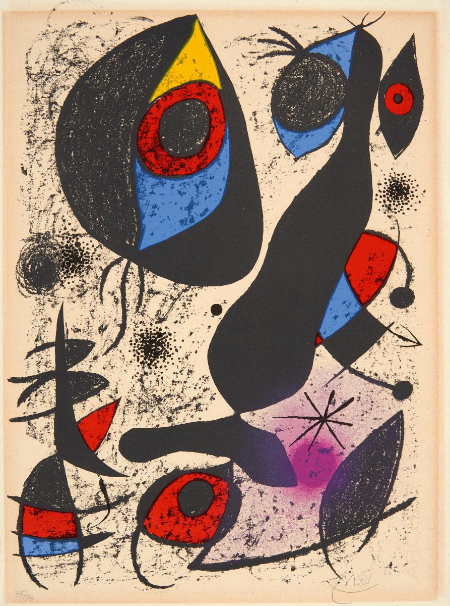 Joan Miro - Ohne Titel, 57318-2, Van Ham Kunstauktionen
