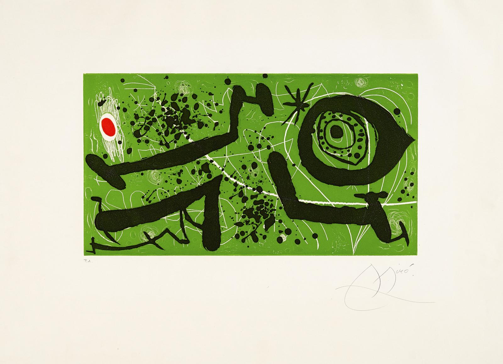 Joan Miro - Auktion 322 Los 373, 51143-3, Van Ham Kunstauktionen