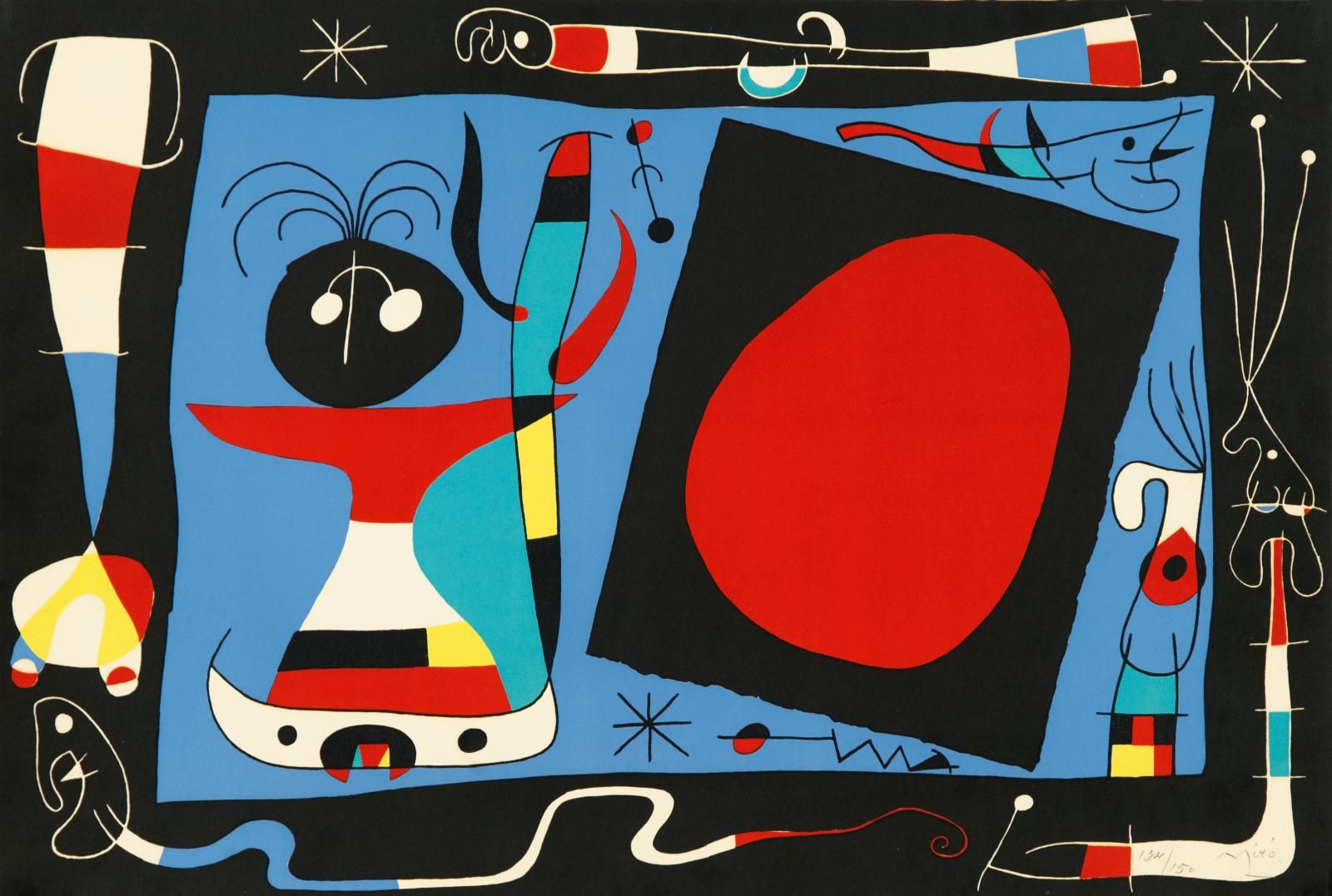 Joan Miro - Auktion 322 Los 375, 48096-10, Van Ham Kunstauktionen
