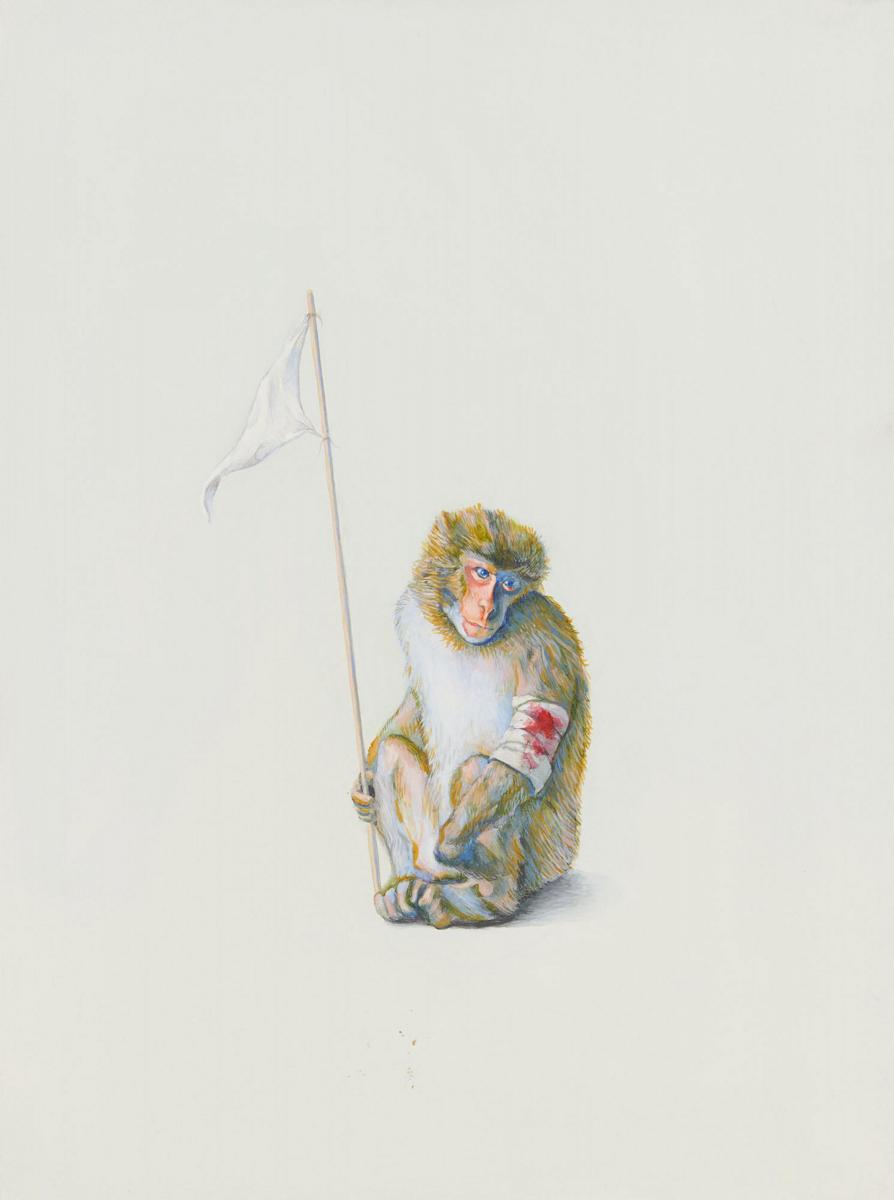 Joe Biel - Monkey Flag, 300001-459, Van Ham Kunstauktionen