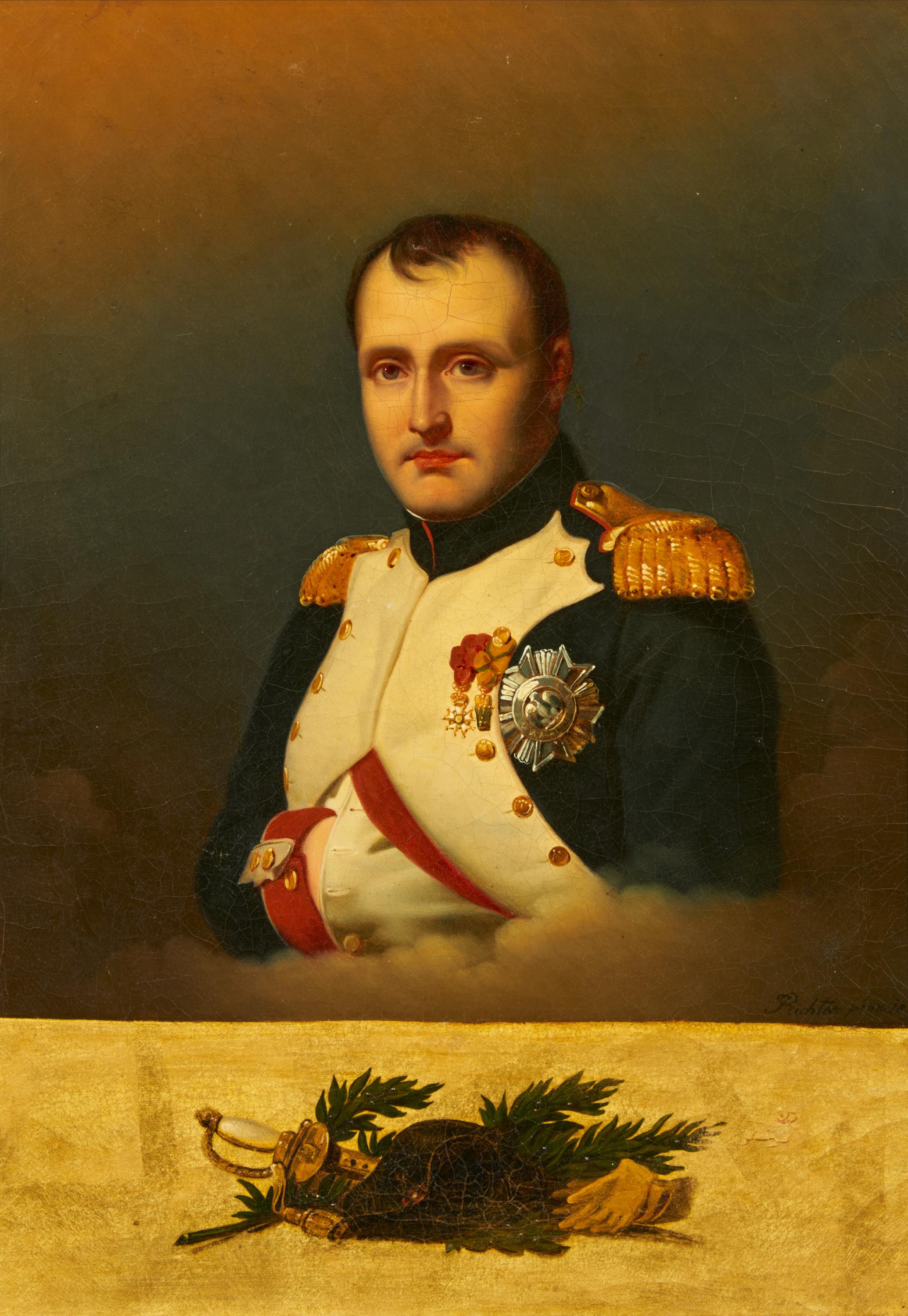 Johann Heinrich Richter - Portraet Napoleon Bonaparte, 76607-1, Van Ham Kunstauktionen