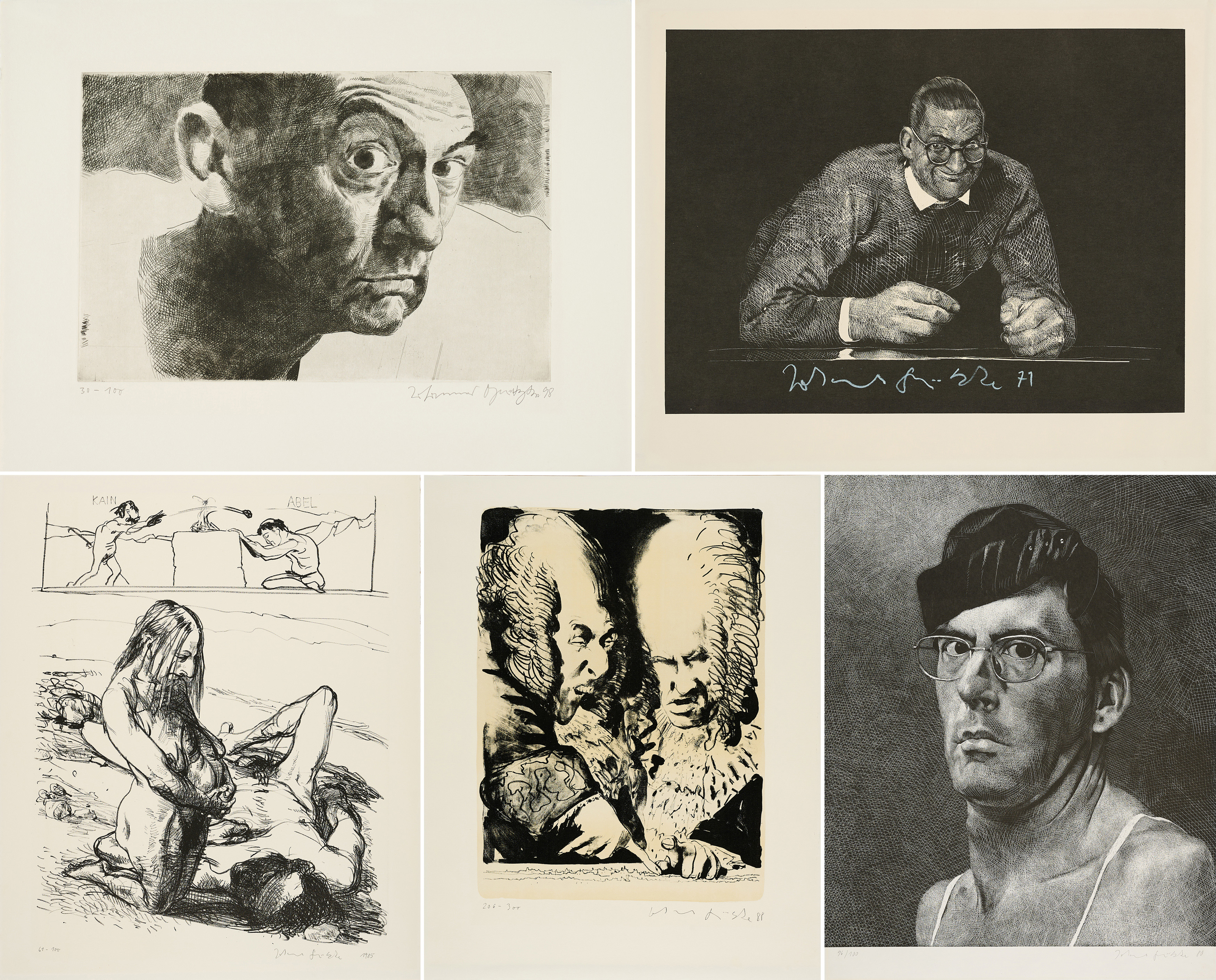 Johannes Gruetzke - Ohne Titel, 80374-734, Van Ham Kunstauktionen