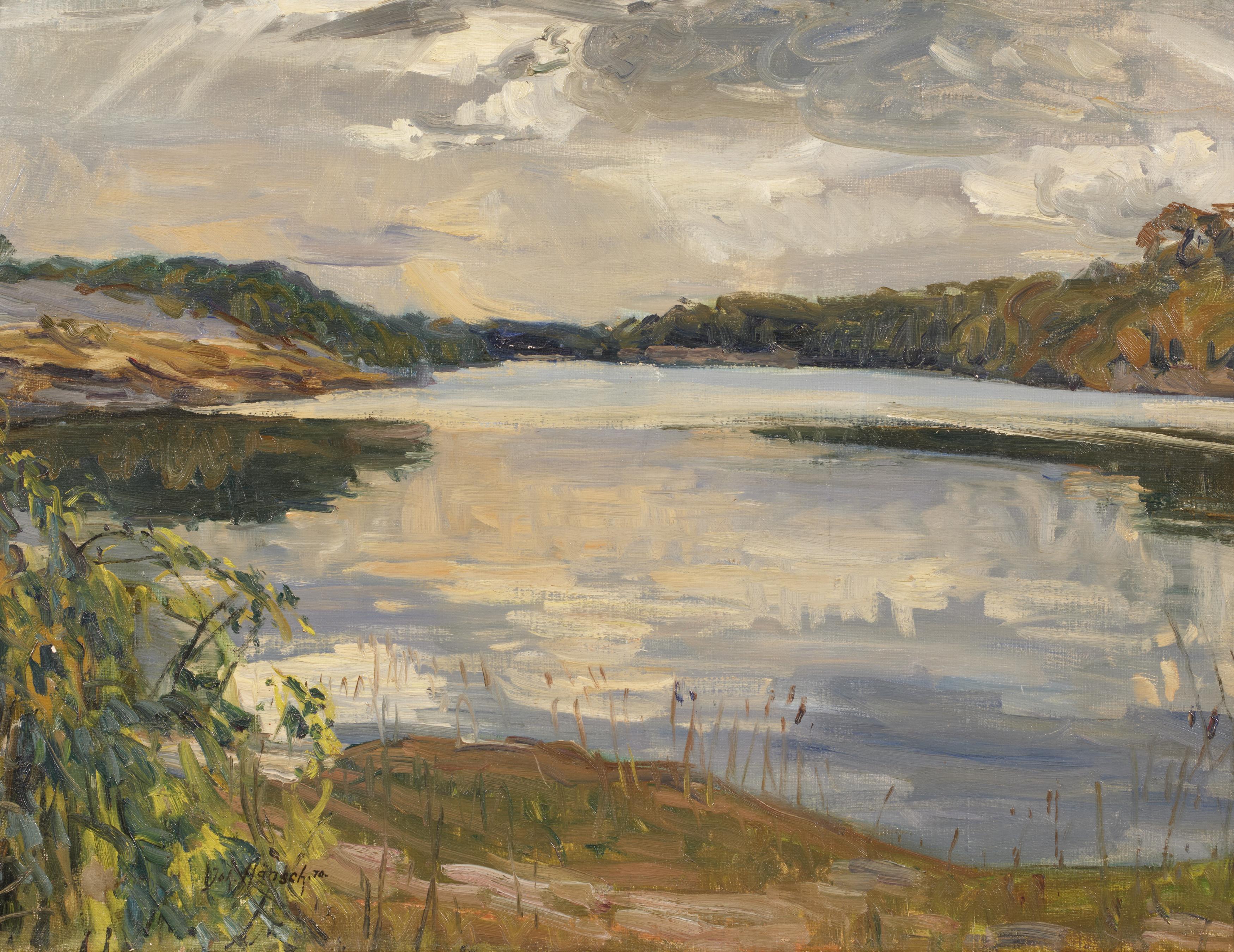 Johannes Haensch - Märkische Seenlandschaft, 80374-738, Van Ham Kunstauktionen